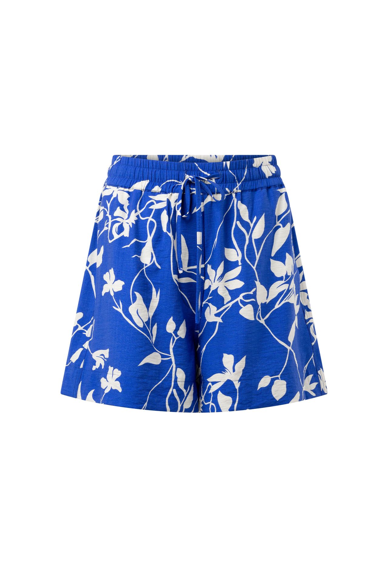 Norah Blauwe korte broek blue/ecru 217003-441-34