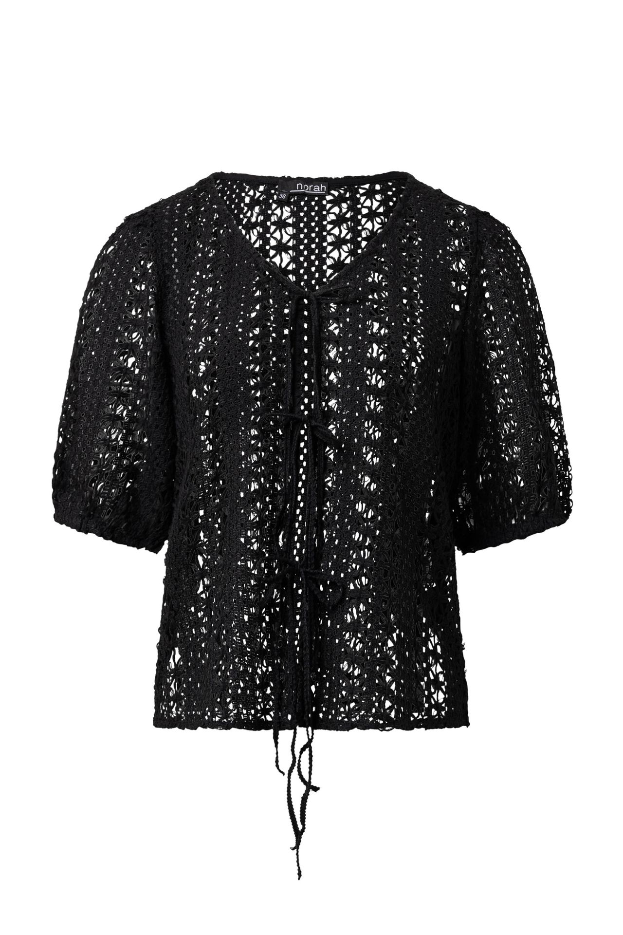 Norah Zwart vest black 217033-001-48