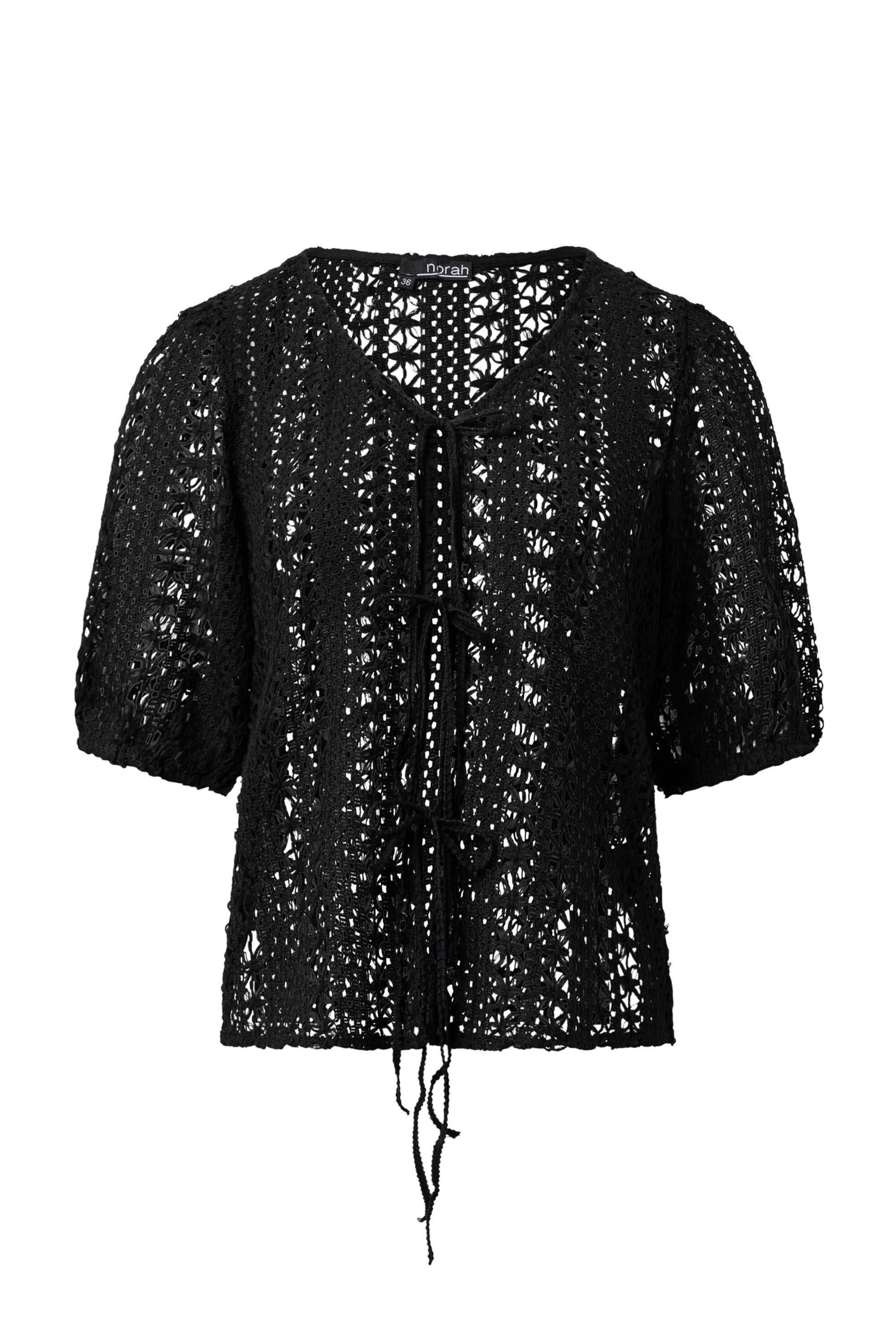 Norah Zwart vest  217033-001