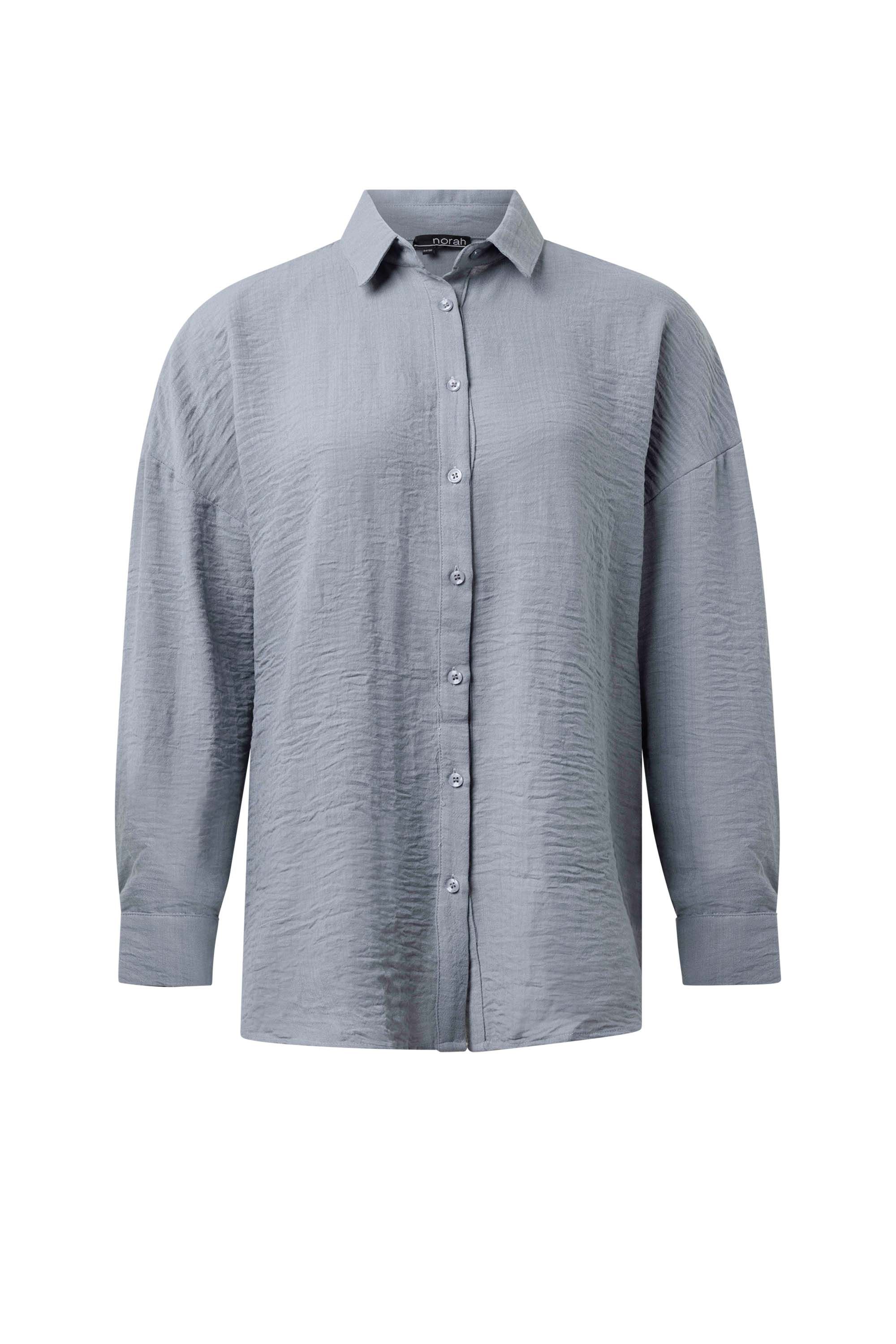 Norah Grijze lange blouse grey 217040-045-34-36