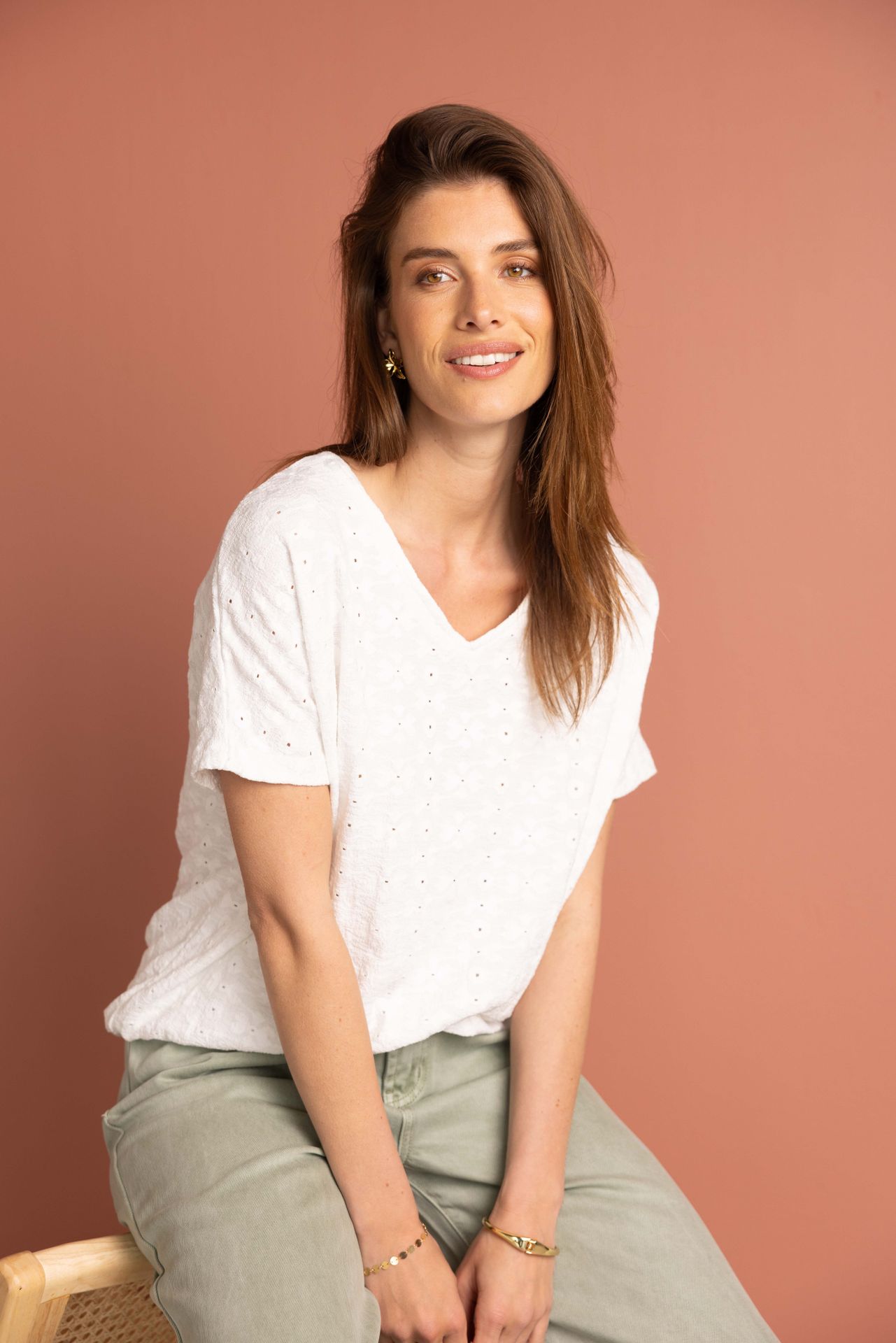 Norah Wit shirt white 217047-100