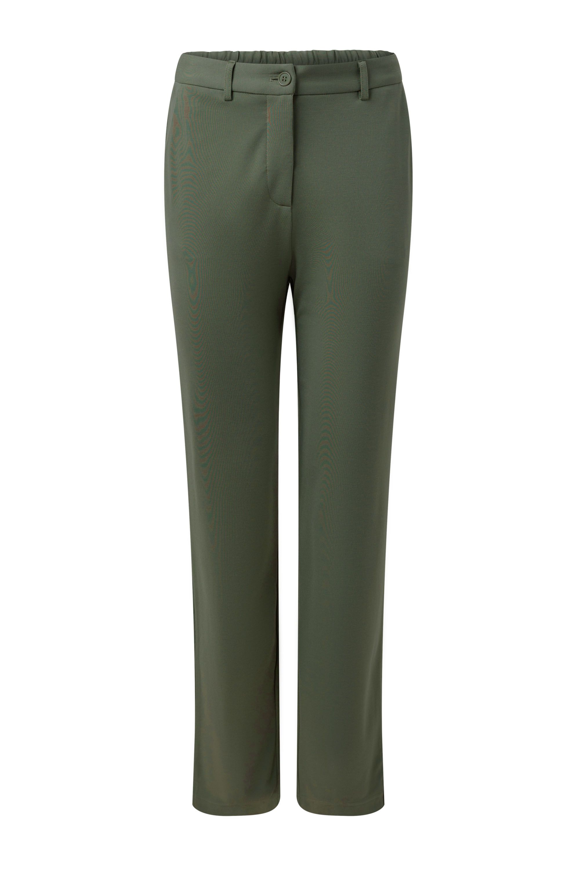 Norah Claudia broek donkergroen army green 217062-595