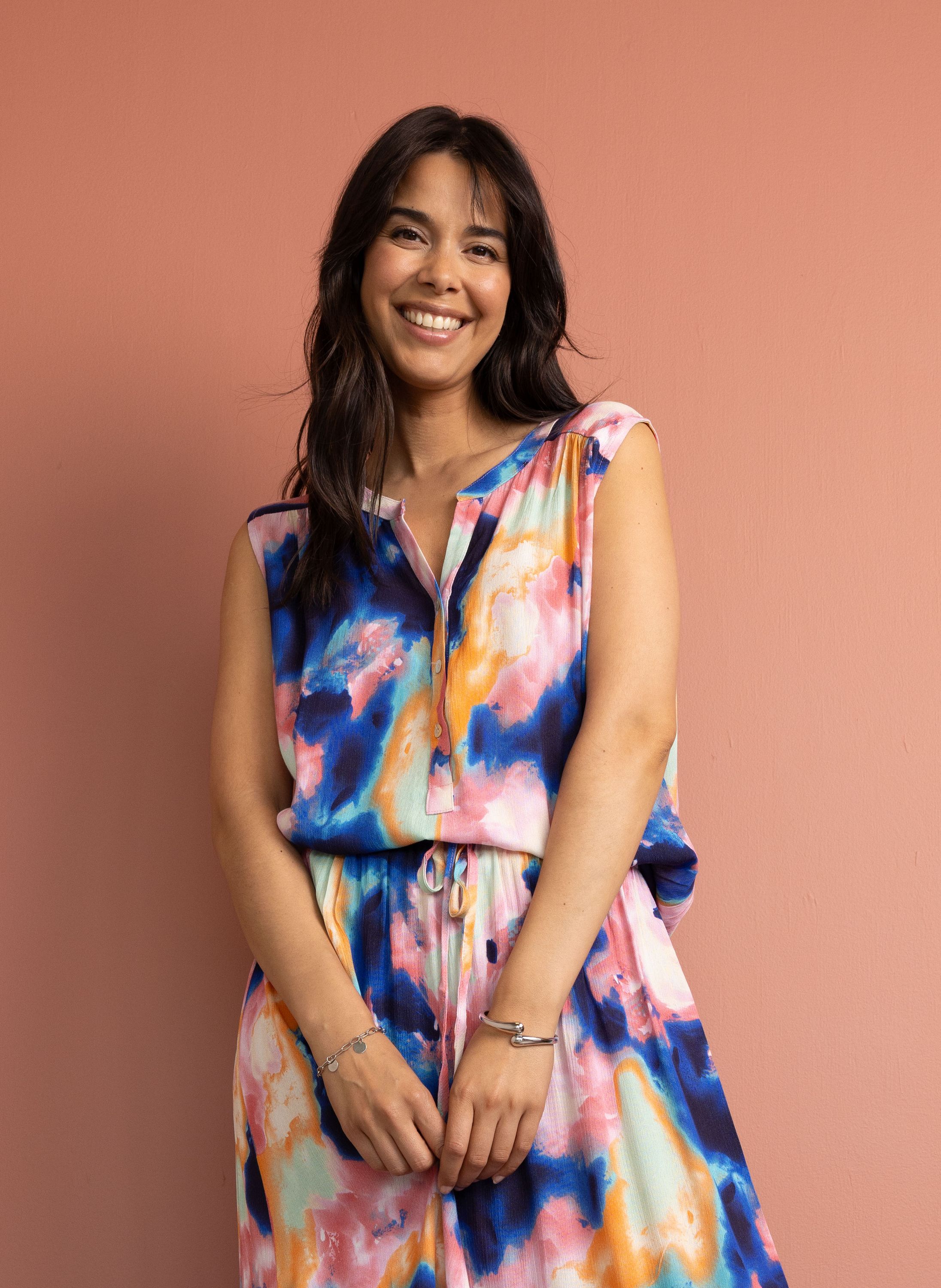 Norah Meerkleurige top multicolor 217066-002-36