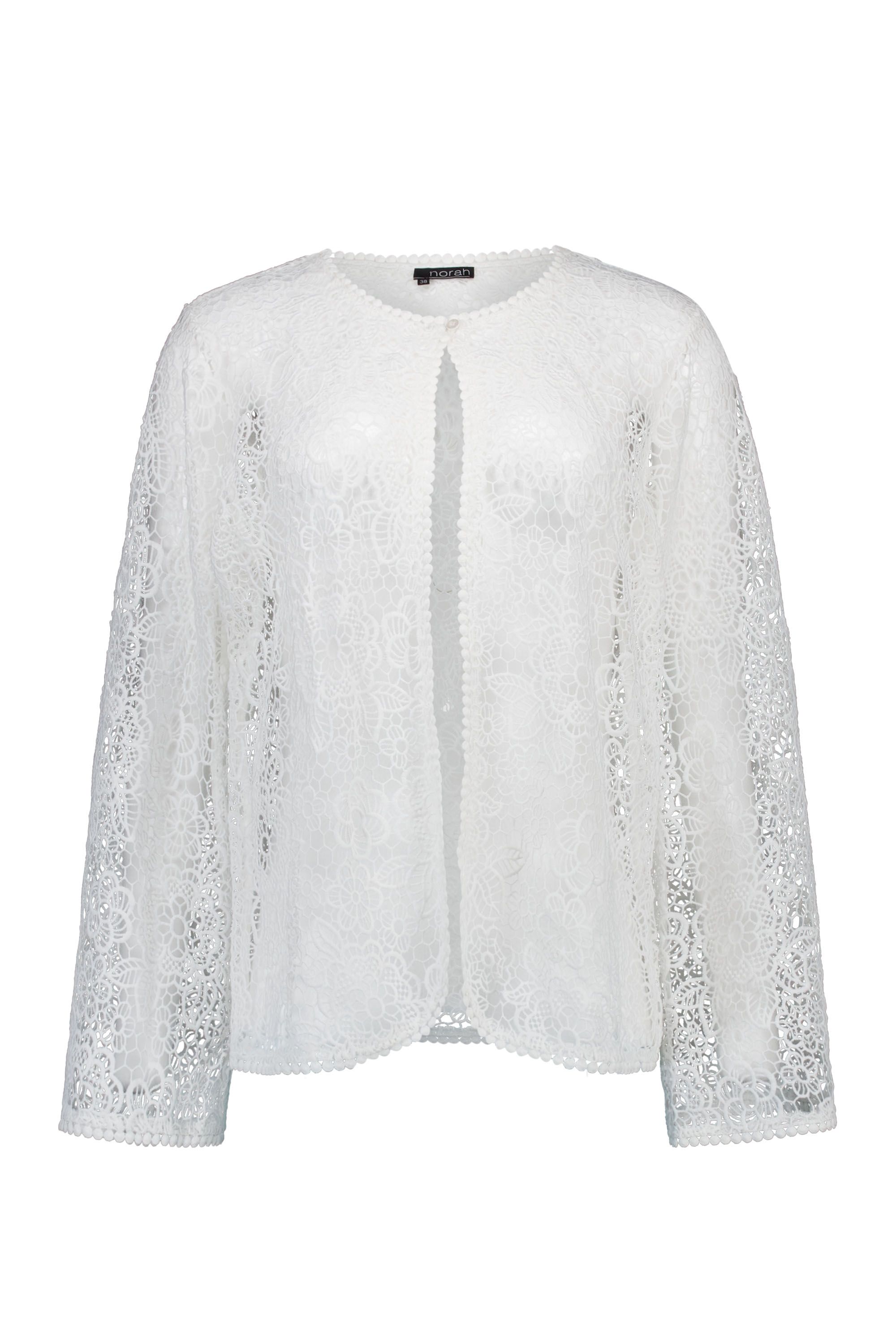 Norah Opengewerkt wit vest off-white 217072-101