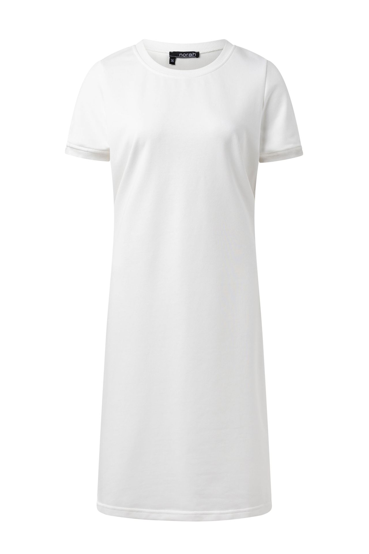 Norah Off-white sweater midi jurk off-white 217073-101