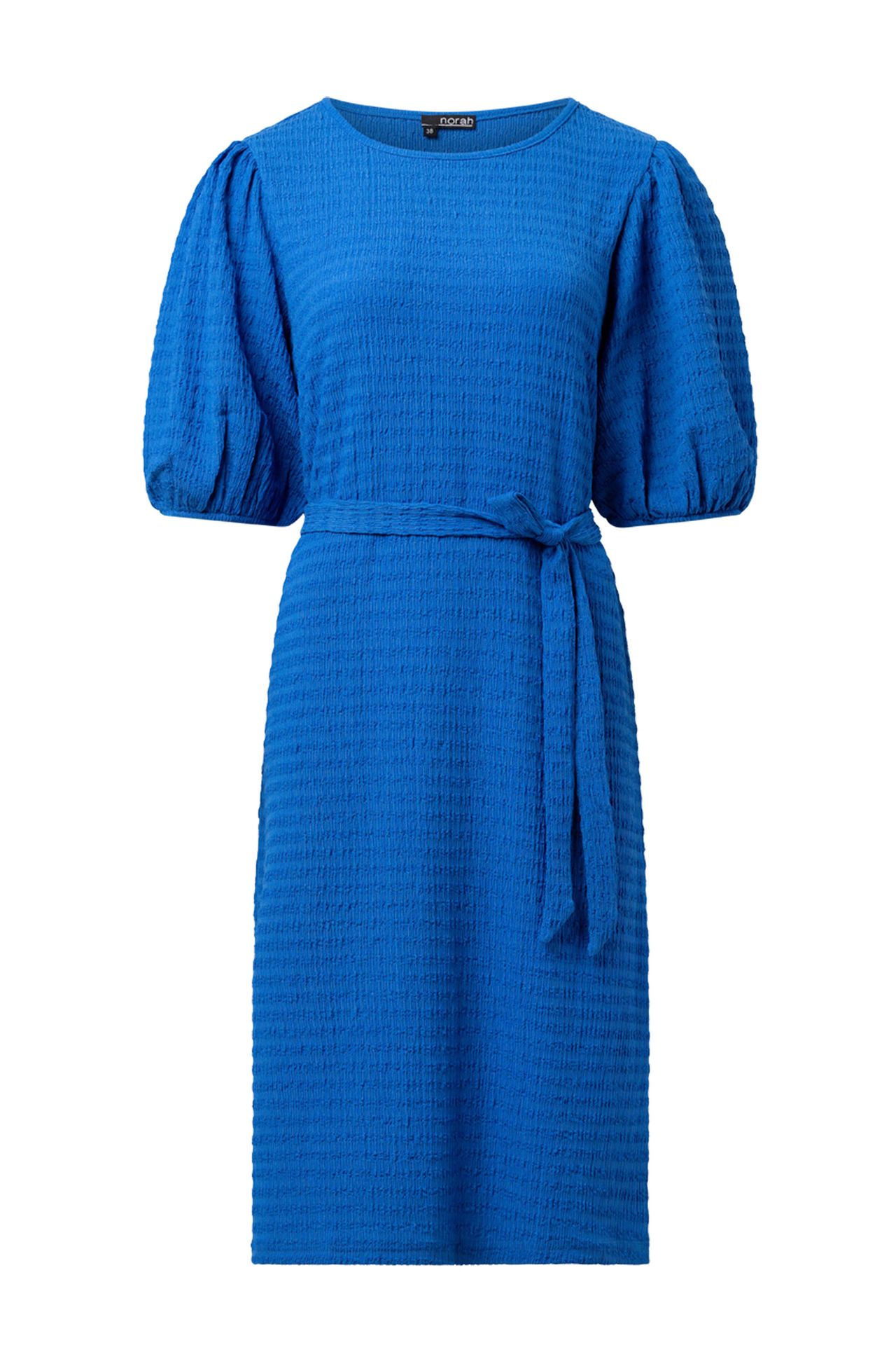Norah Kobaltblauwe midi jurk cobalt 217080-468