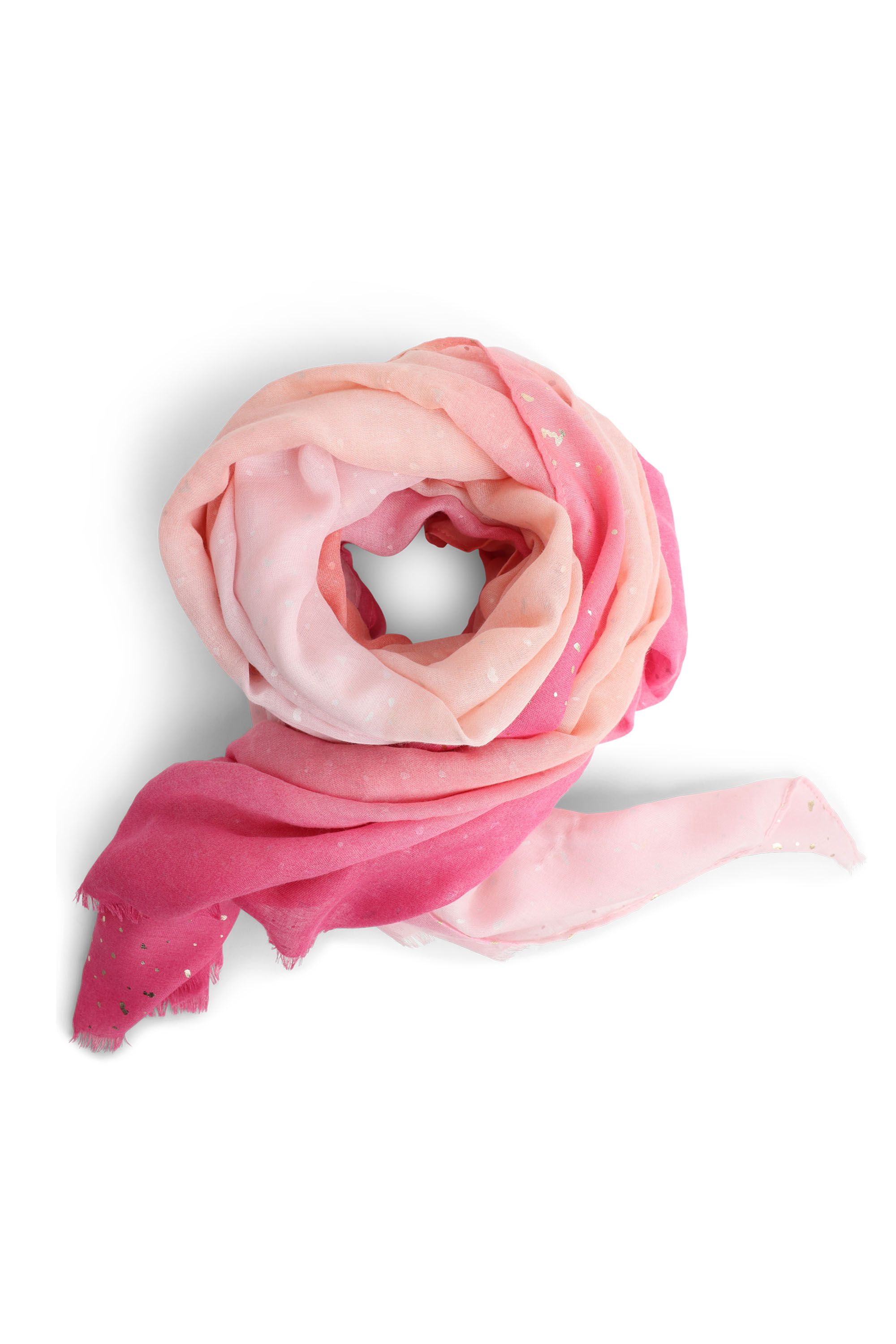 Norah Roze/oranje sjaal pink/orange 217085-937