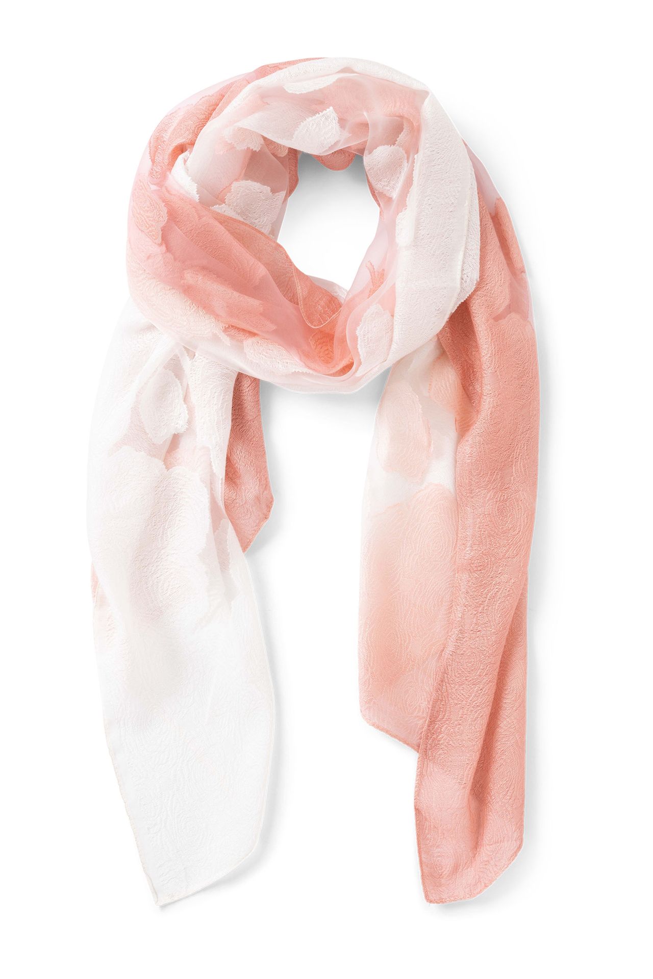 Norah Meerkleurige sjaal white/pink 217092-140