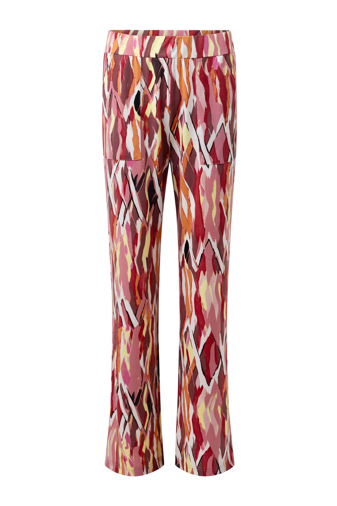 Norah Meerkleurige rechte broek multicolor 217097-002