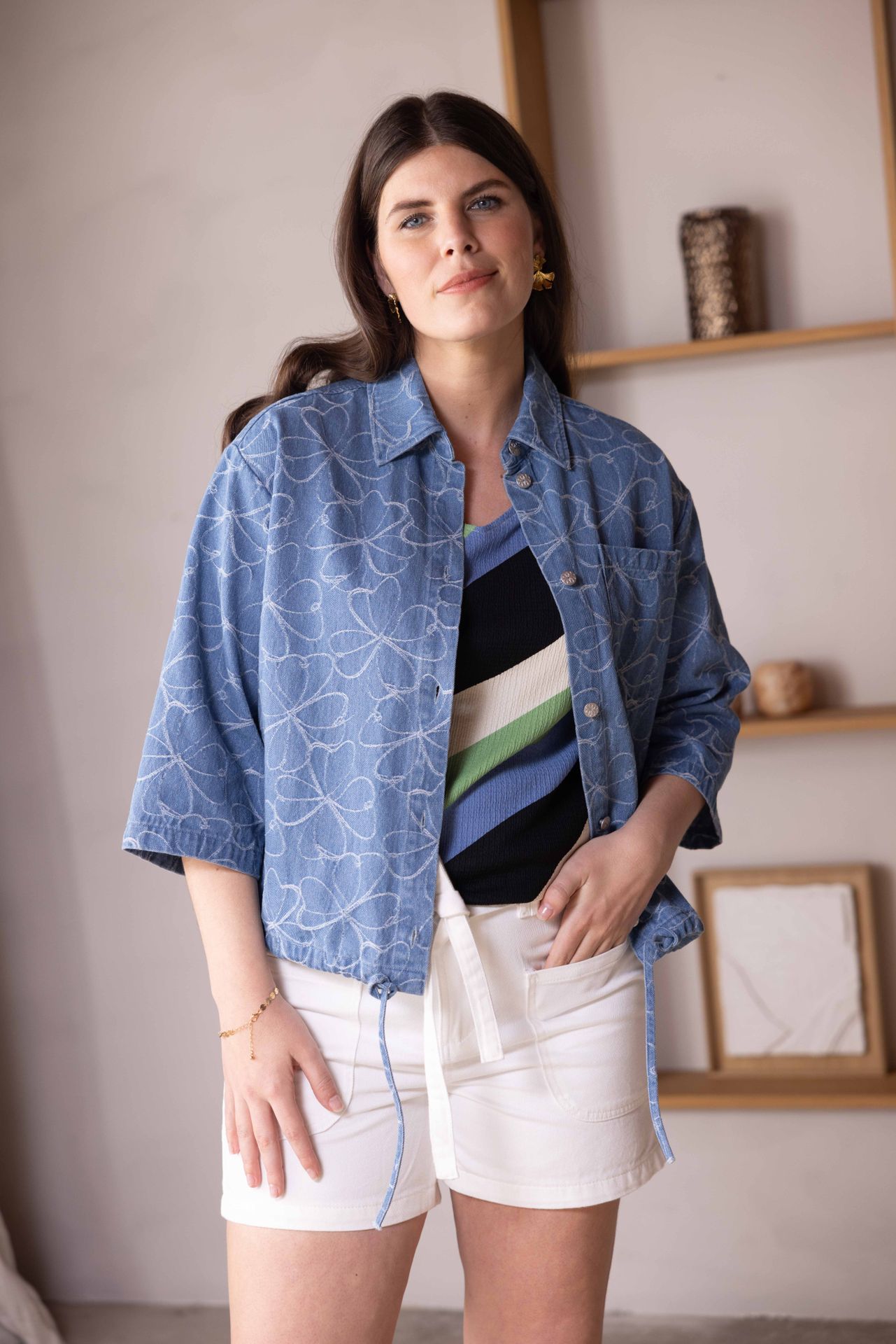 Norah Gestreept shirt multicolor 217110-002