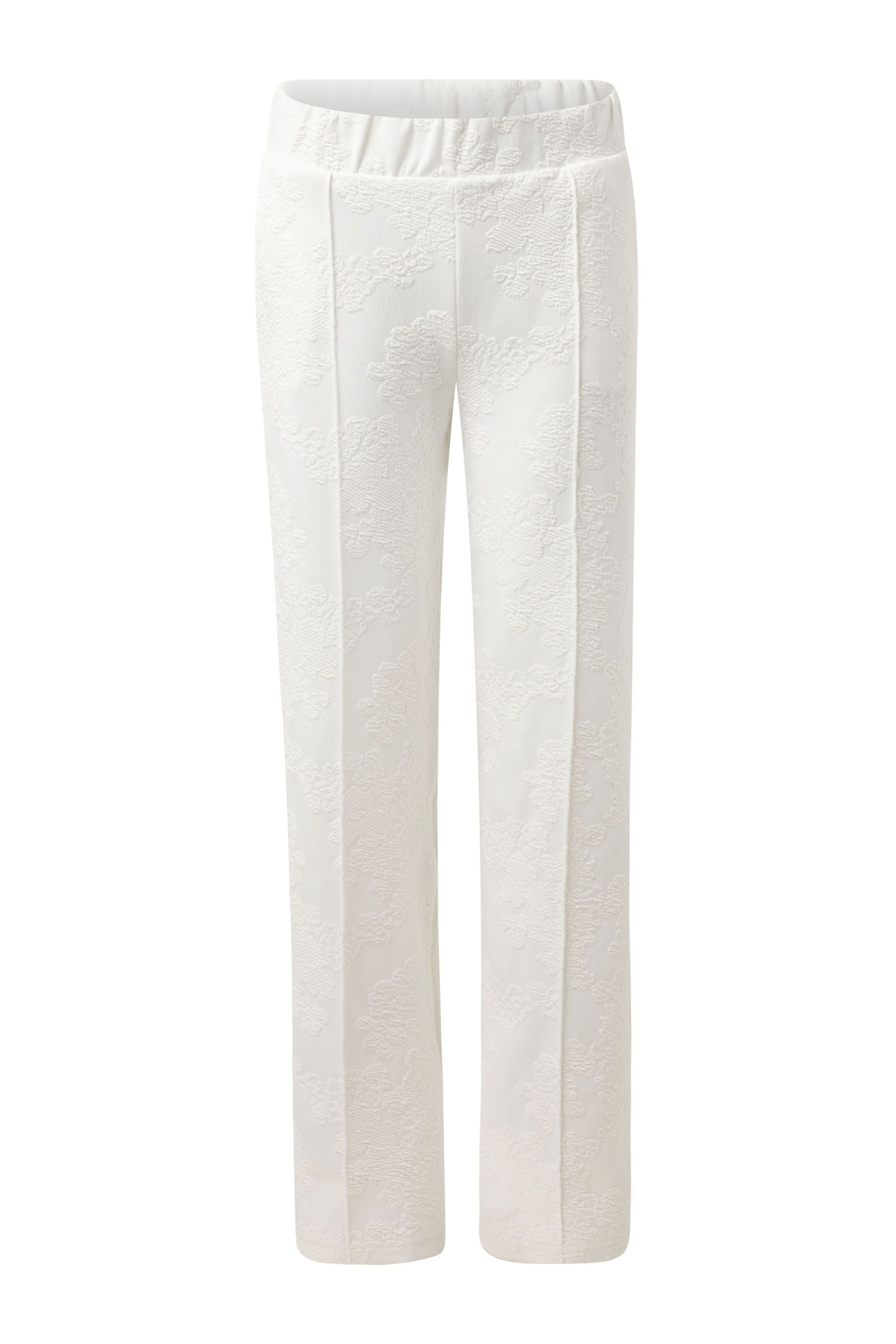 Norah Off-white rechte broek off-white 217117-101