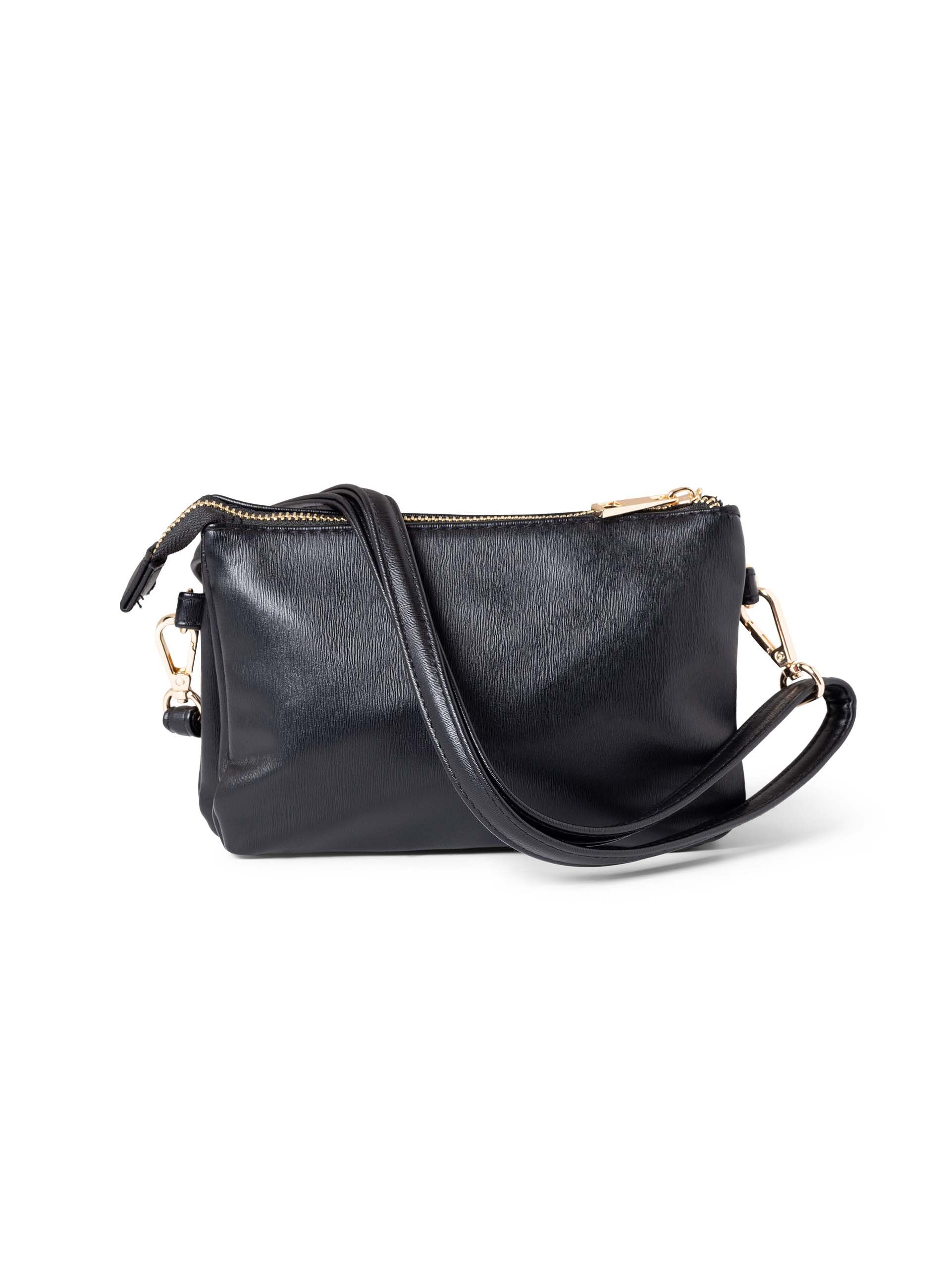 Norah Zwarte schoudertas van imitatieleer black 217133-001-ONE