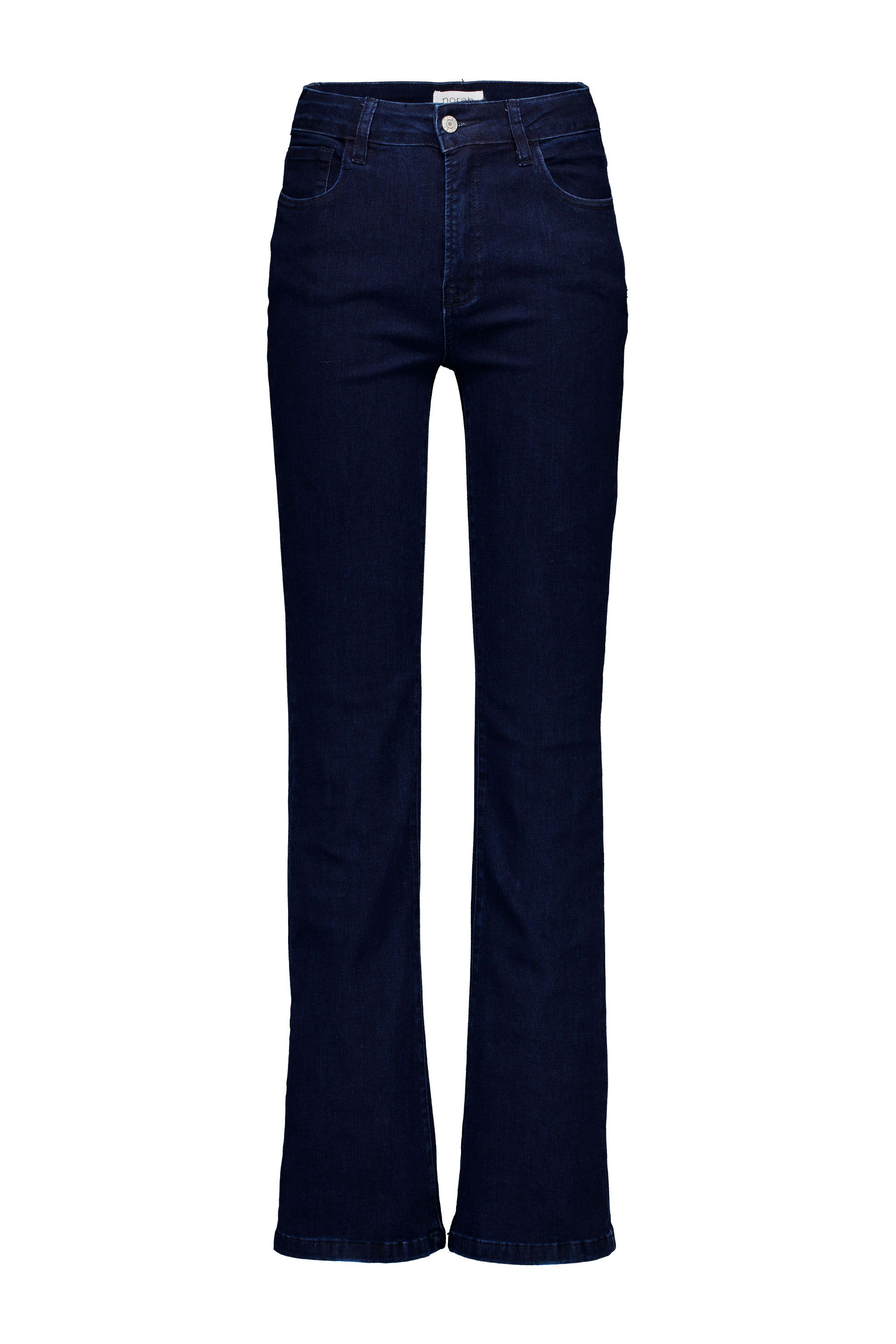 Norah Flora jeans | Flared | Donkerblauw | L34 dark blue 217148-499