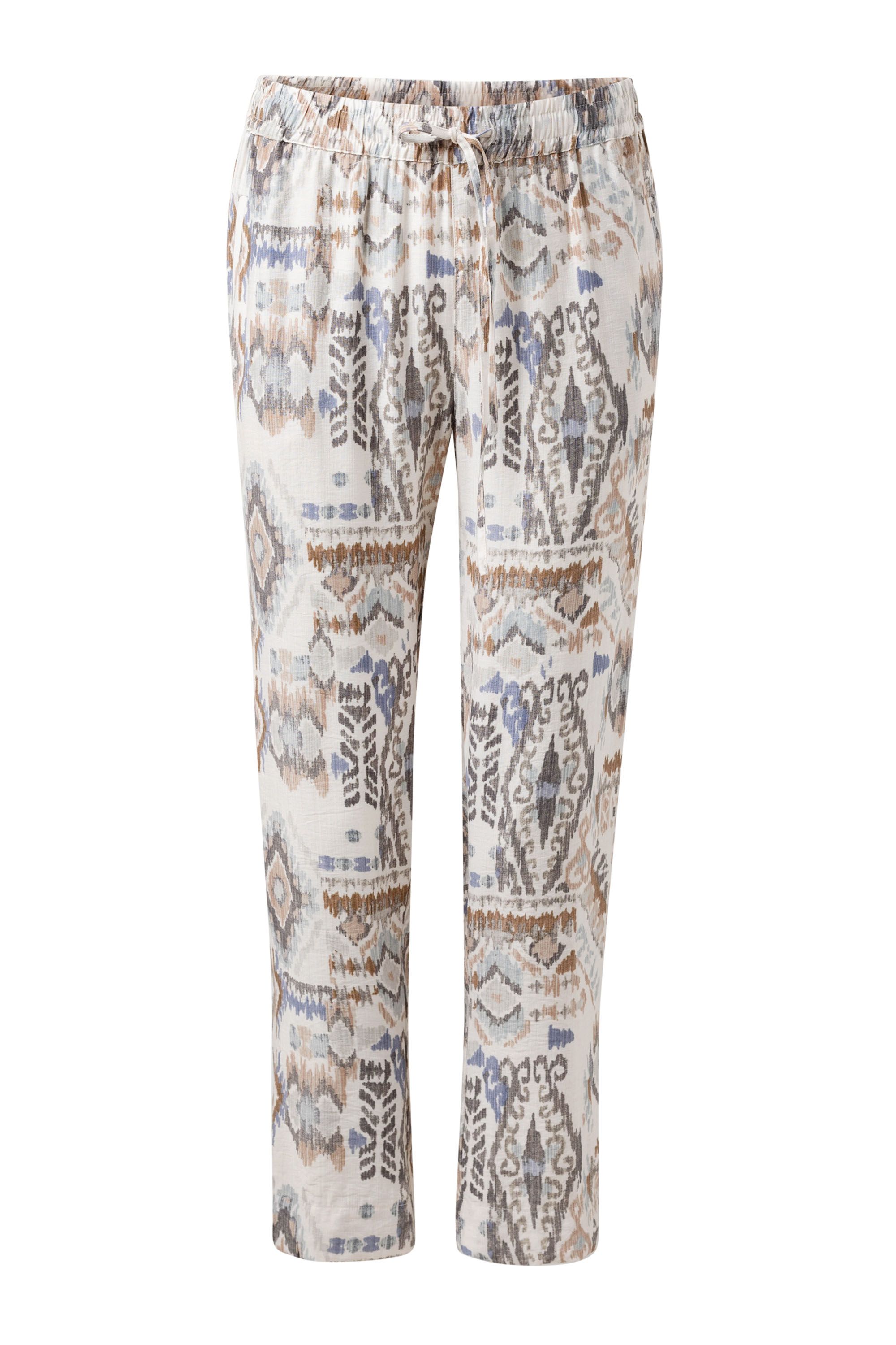 Meerkleurige losse broek