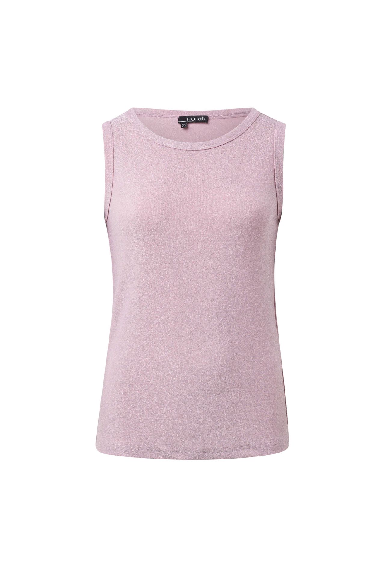 Norah Roze top met glans pink 217154-900