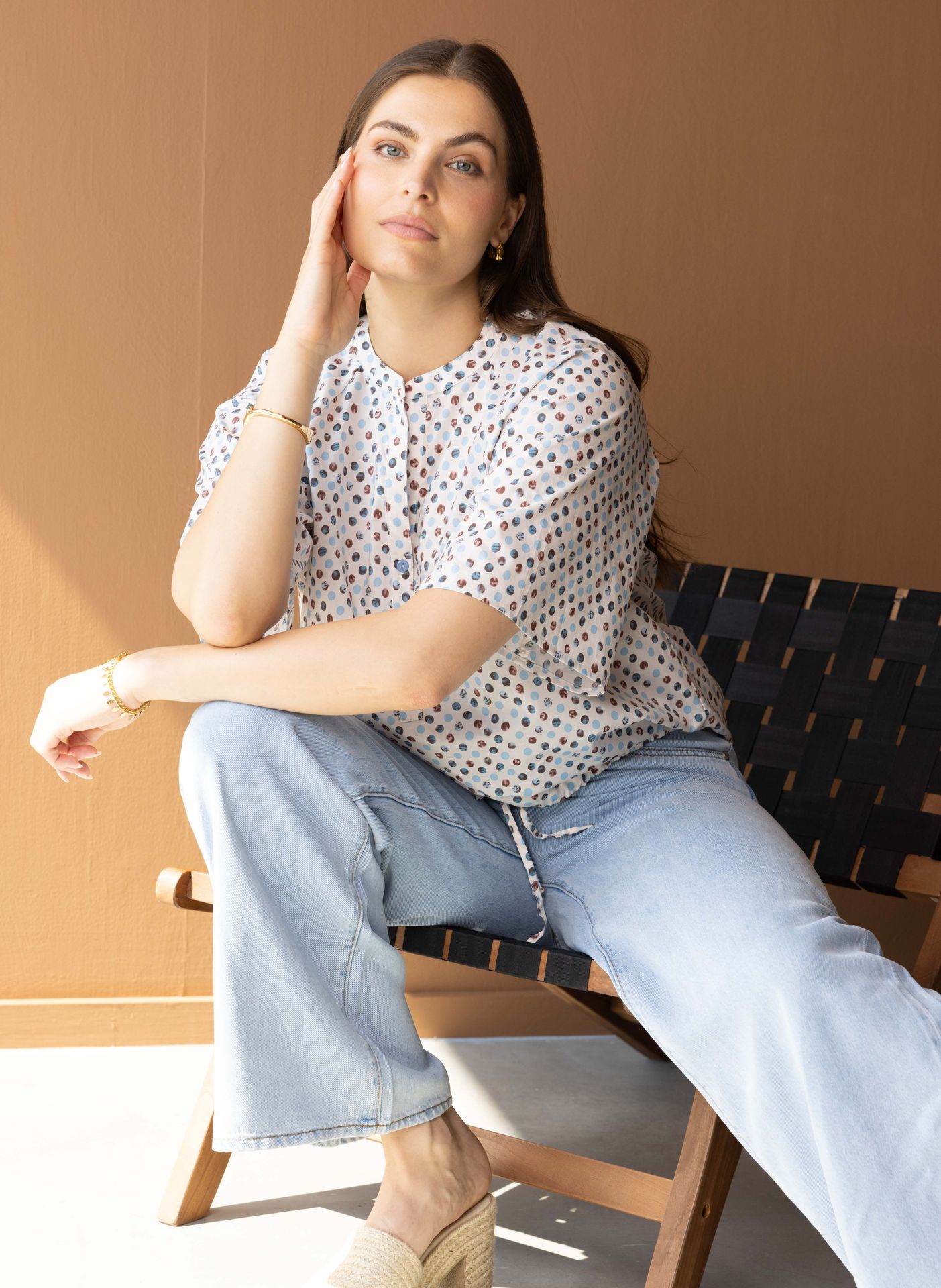 Norah Meerkleurige blouse multicolor 217157-002