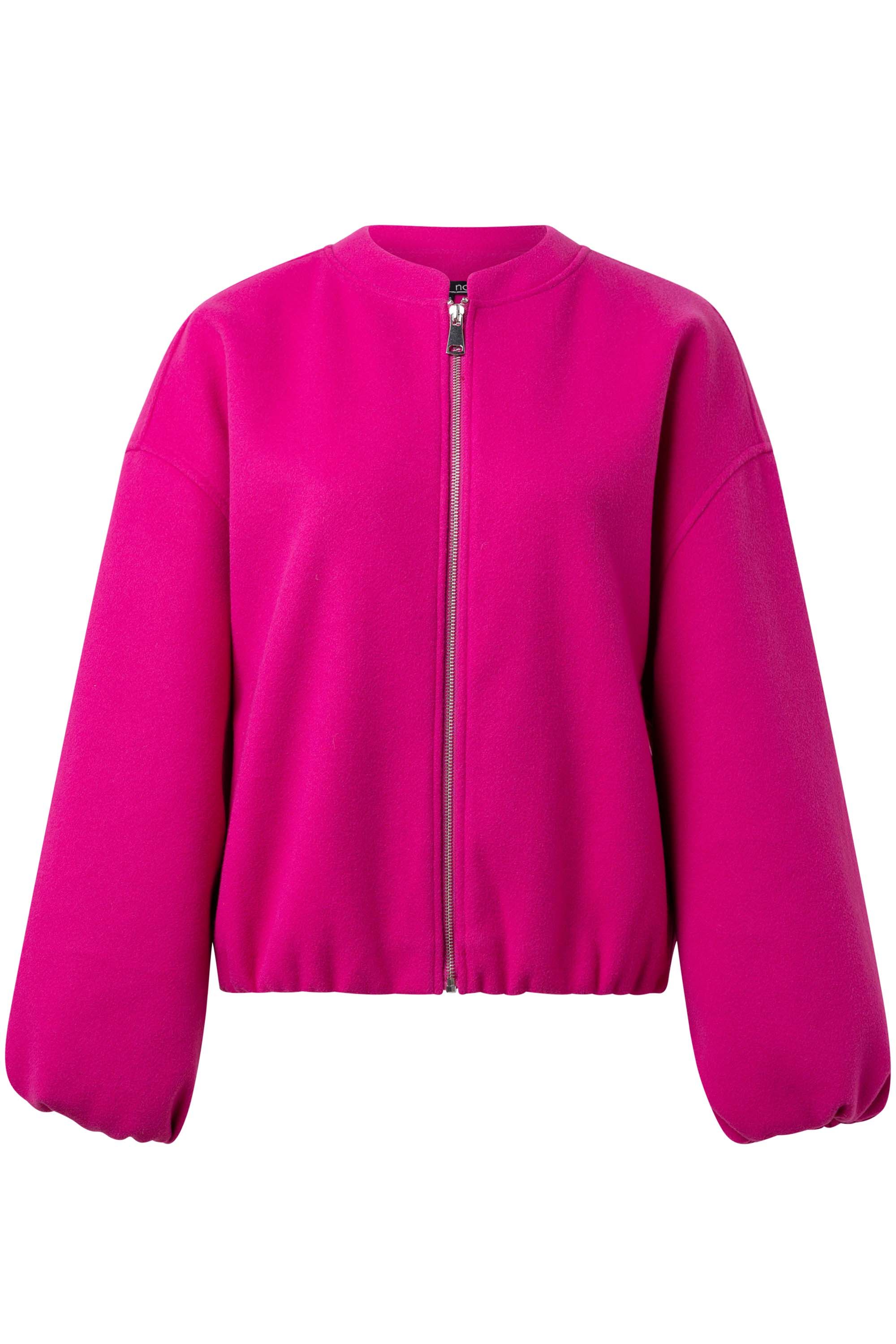 Norah Roze bomberjas van een zachte stof pink 217168-900-38-40