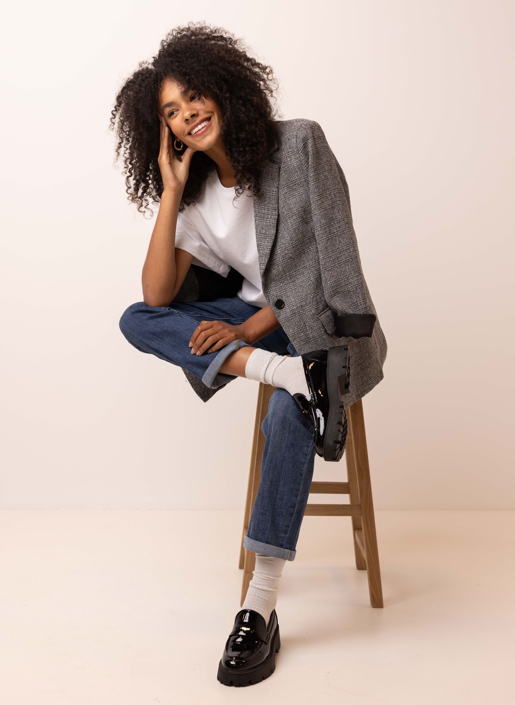 Norah Mom jeans | Middenblauw mid denim 217254-479-40