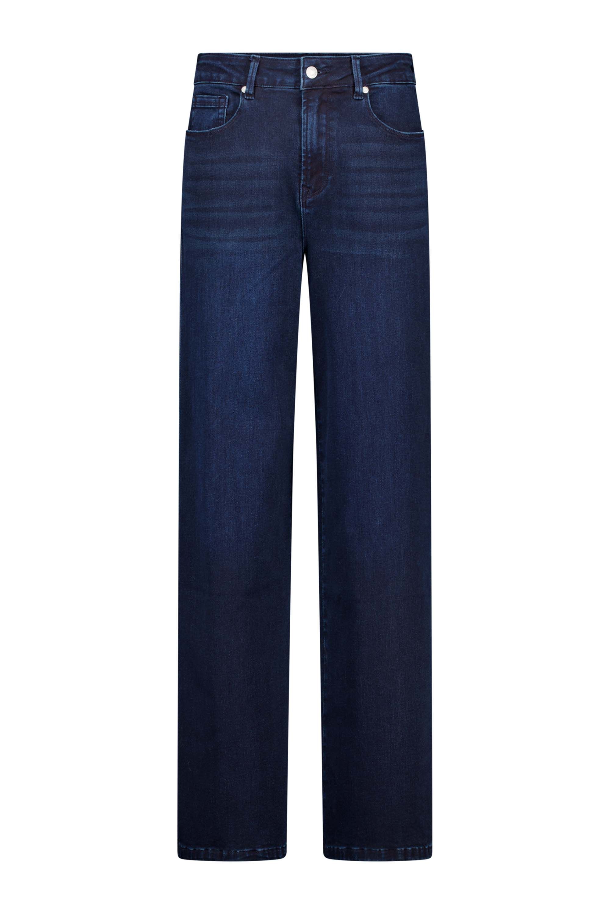 Norah Whitney jeans | Wide | Donkerblauw | L32 dark denim 217258-480-34