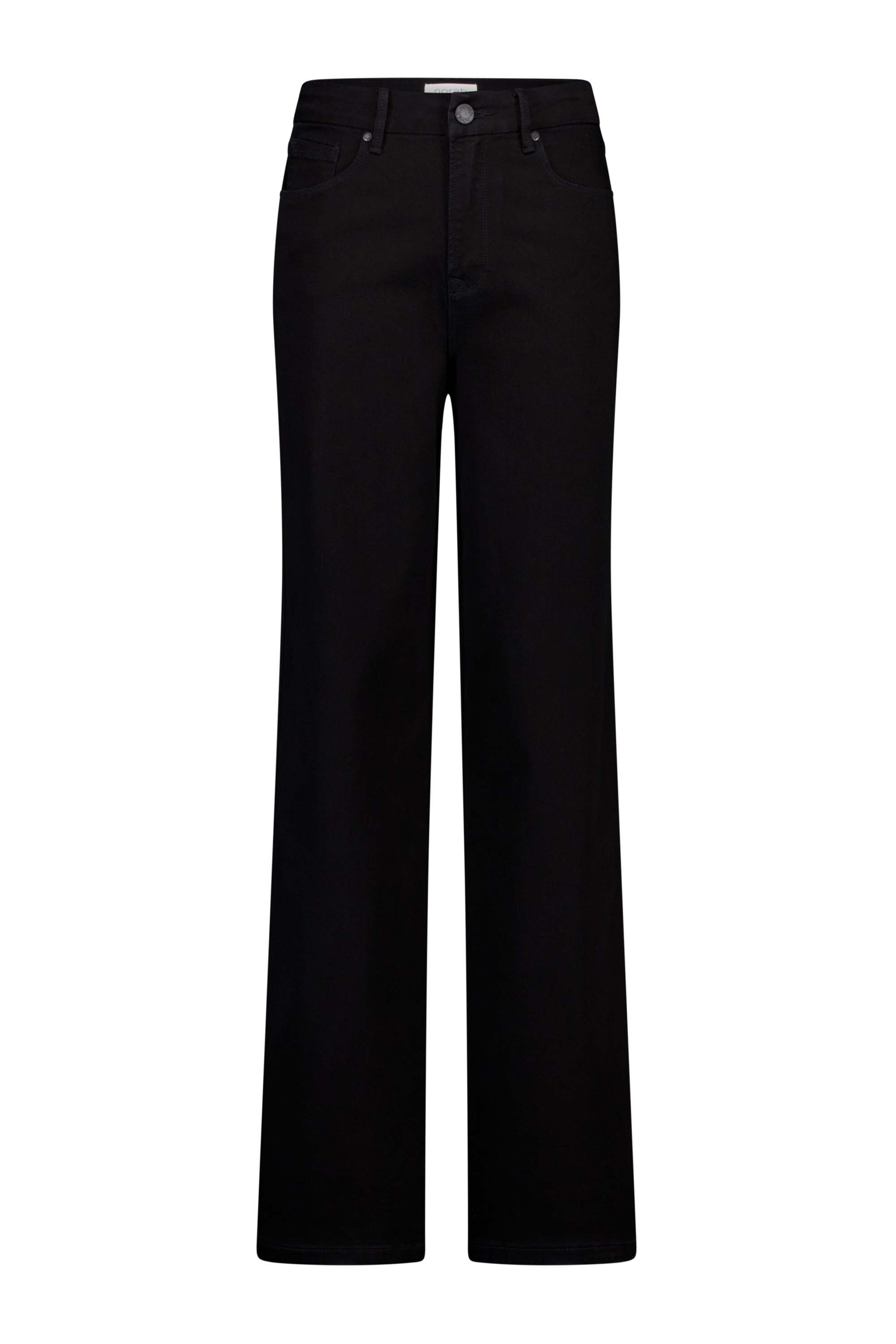 Norah Wies jeans | Wide | Zwart | L36 black 217282-001-36