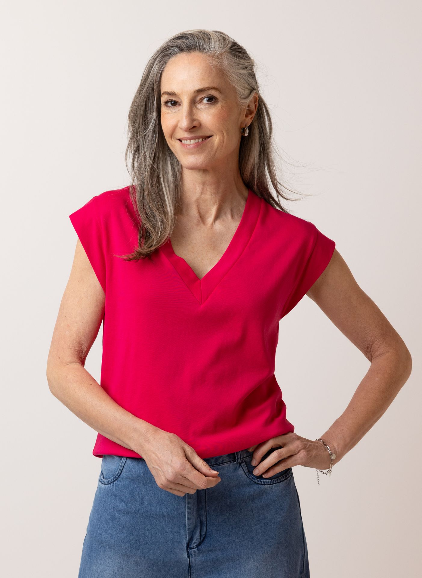 Vicky shirt roze