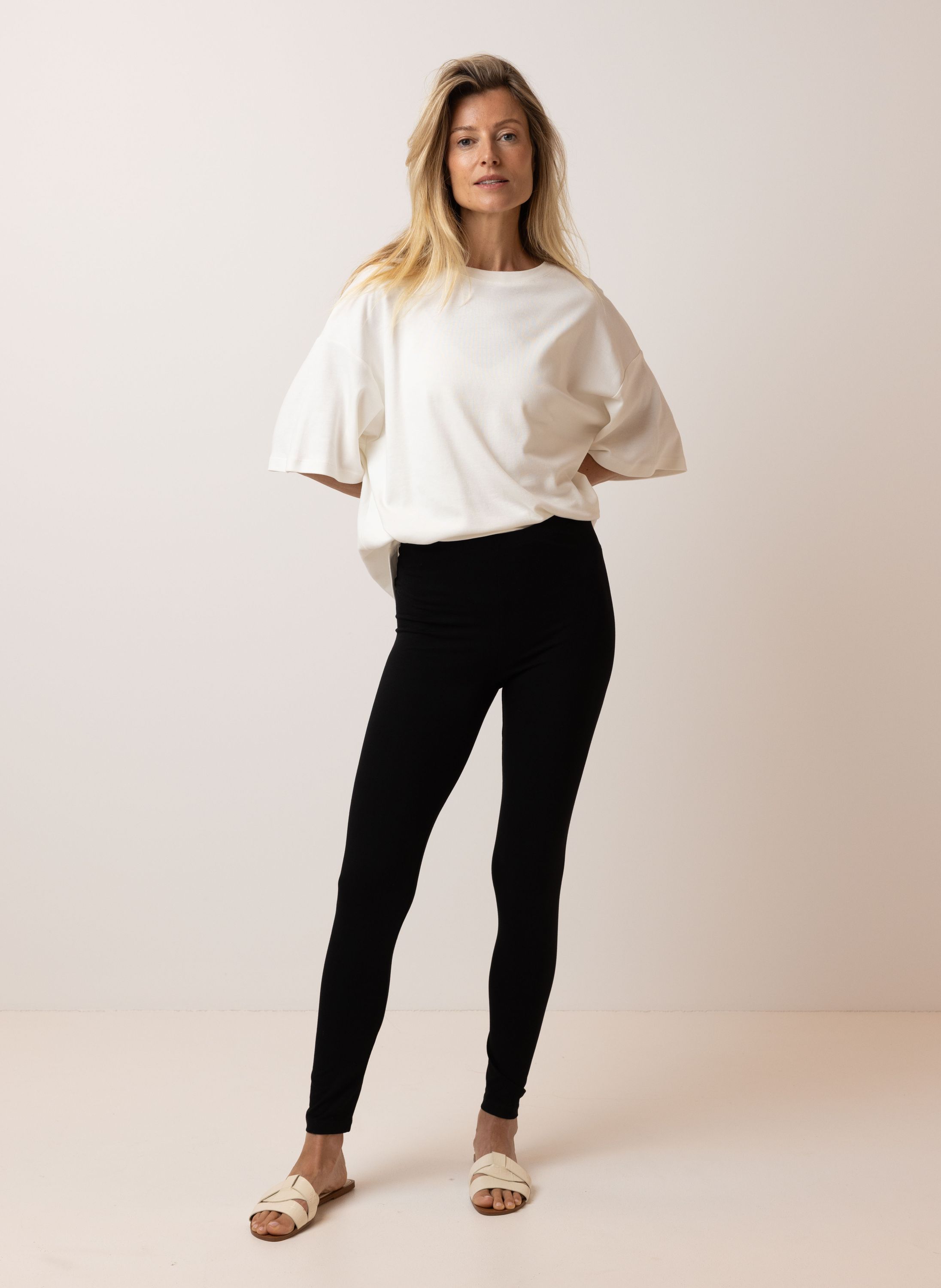 Norah Zwarte legging black 217352-001-40