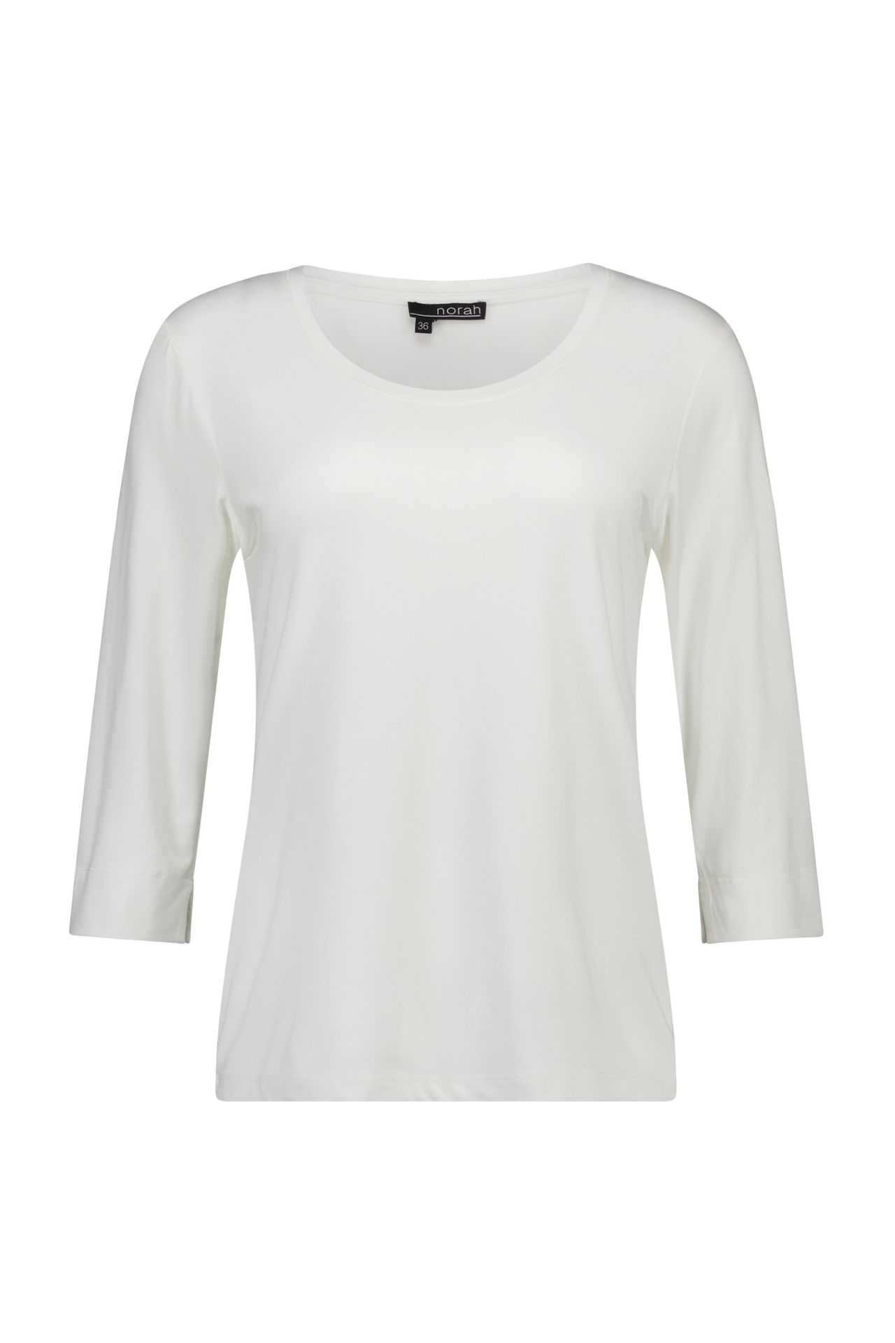 Norah Off-white shirt met stretch off-white 217372-101-38