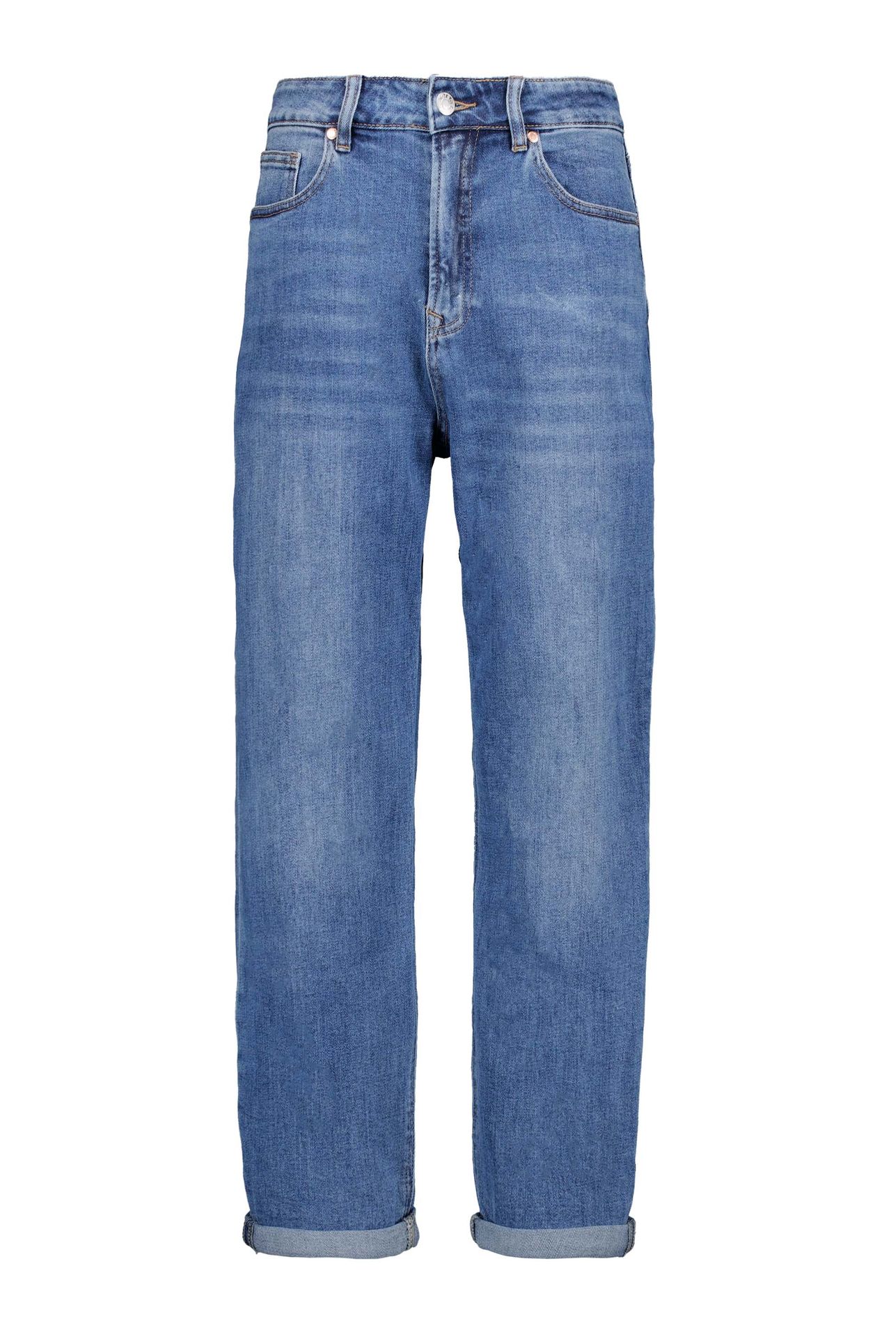 Norah Bo jeans | Boyfriend | Middenblauw  mid denim 217390-479-34