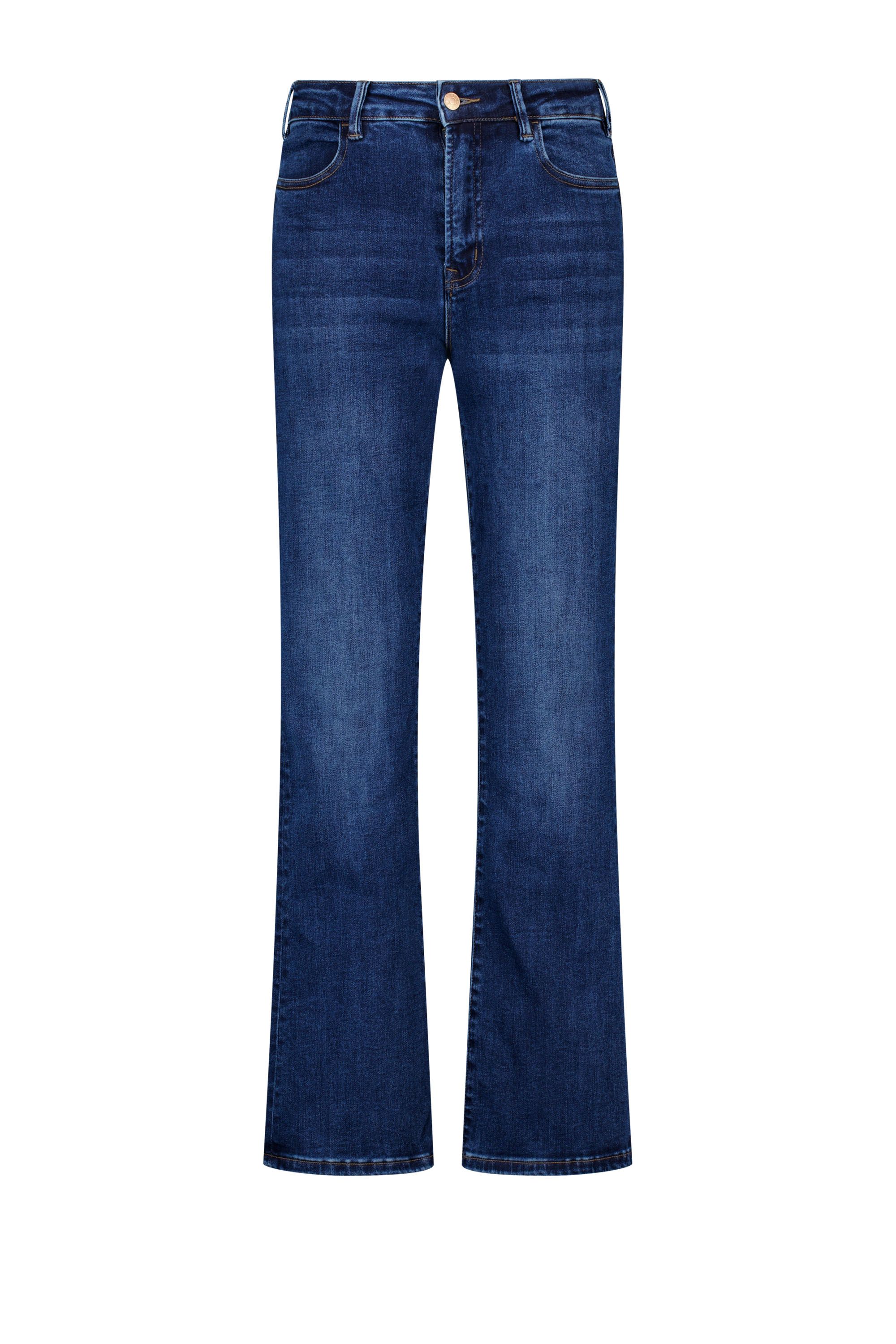Norah Becky jeans | Flared | Blauw | L36 mid denim 217392-479