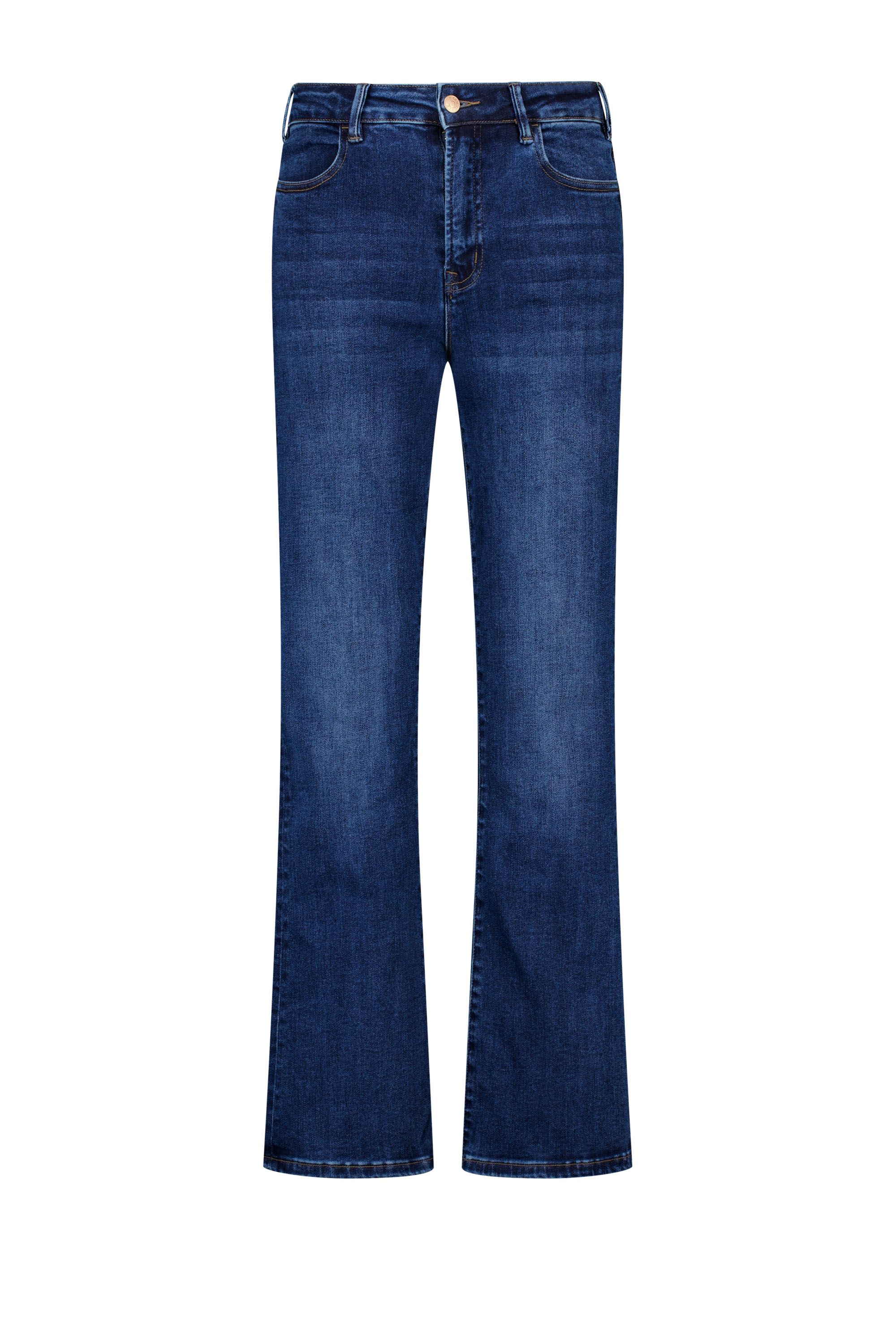 Norah Becky jeans | Flared | Blauw | L32 mid denim 217394-479