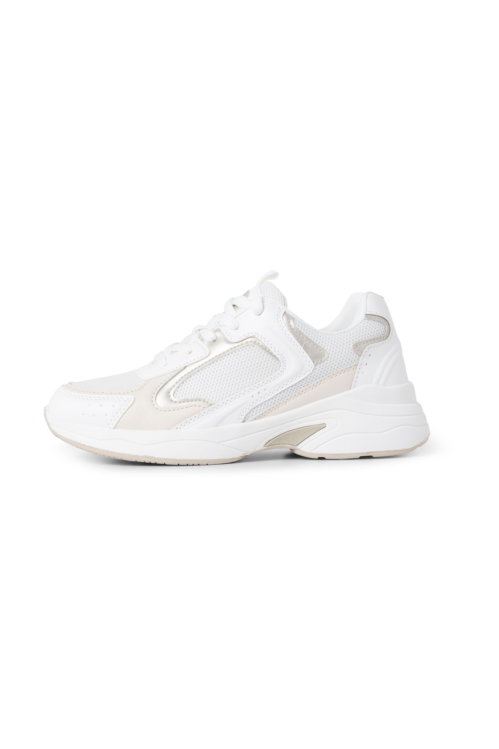 Norah Beige sneaker white/gold 217419-143-36