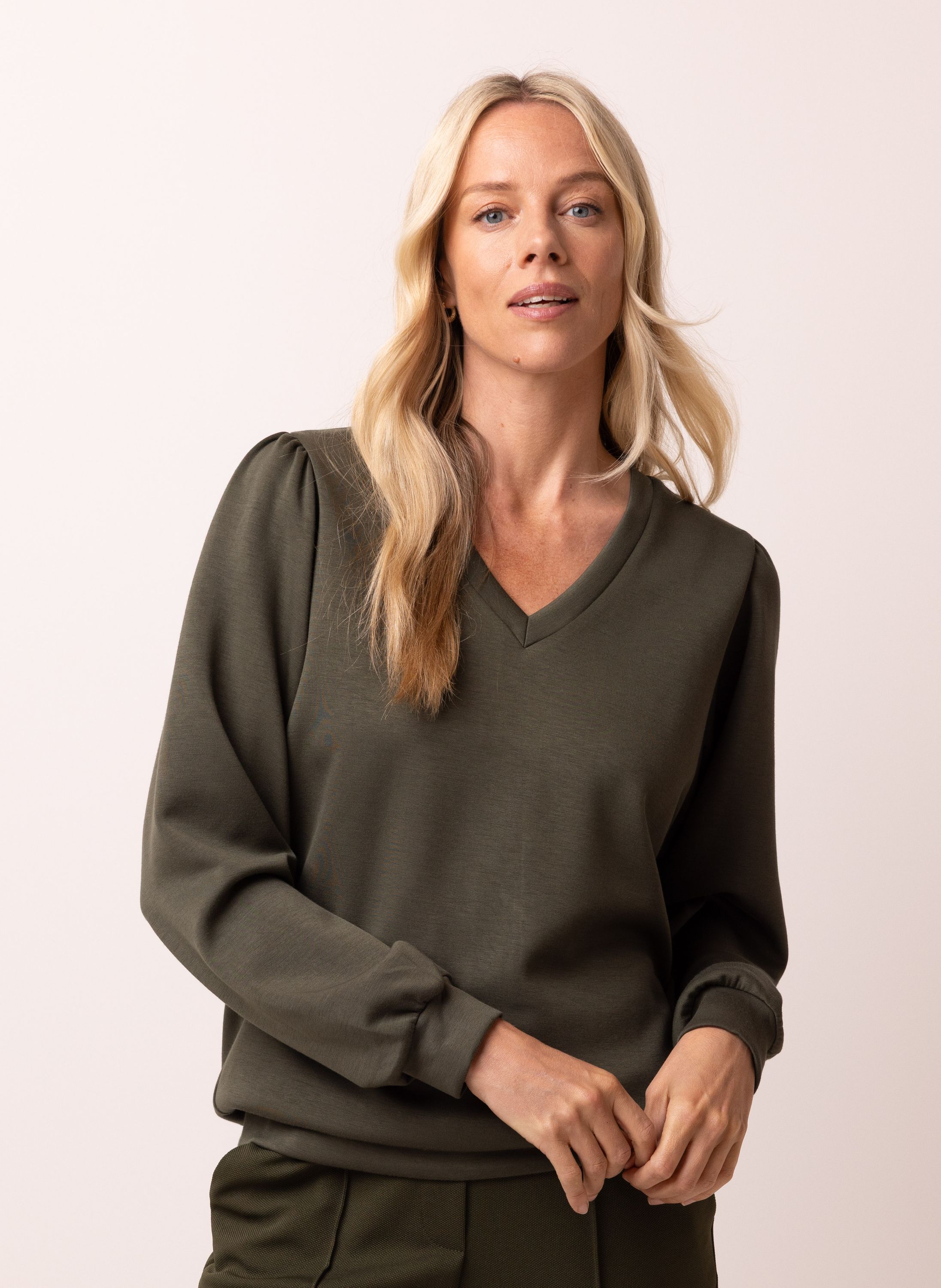 Valerie sweater donkergroen