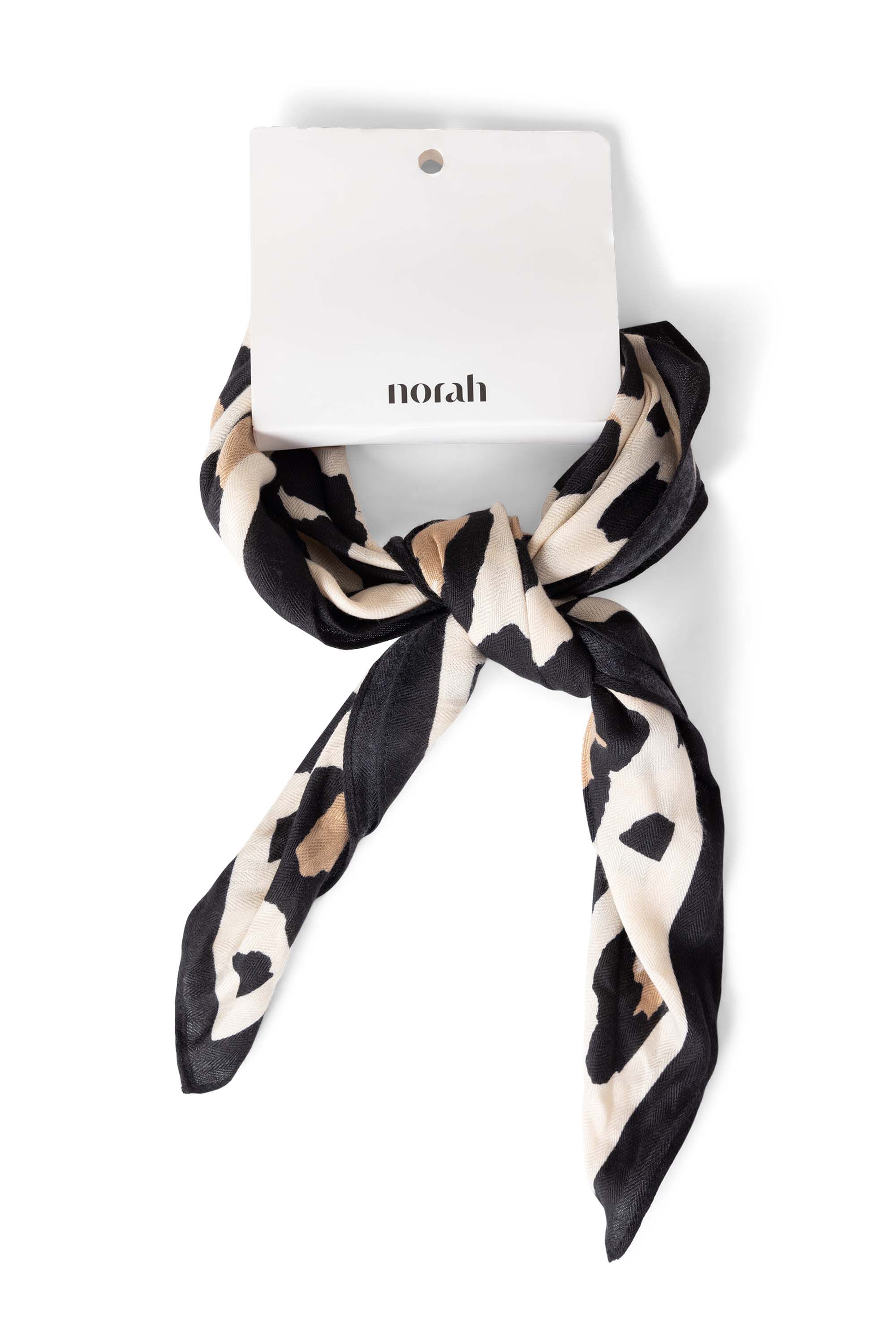 Norah Luipaardprint sjaal brown multicolor 217482-220-ONE