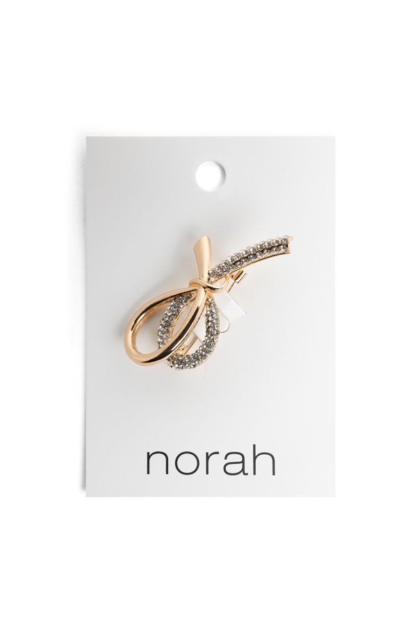 Norah Goudkleurige broche met sierlijke knoop gold 217488-199-ONE