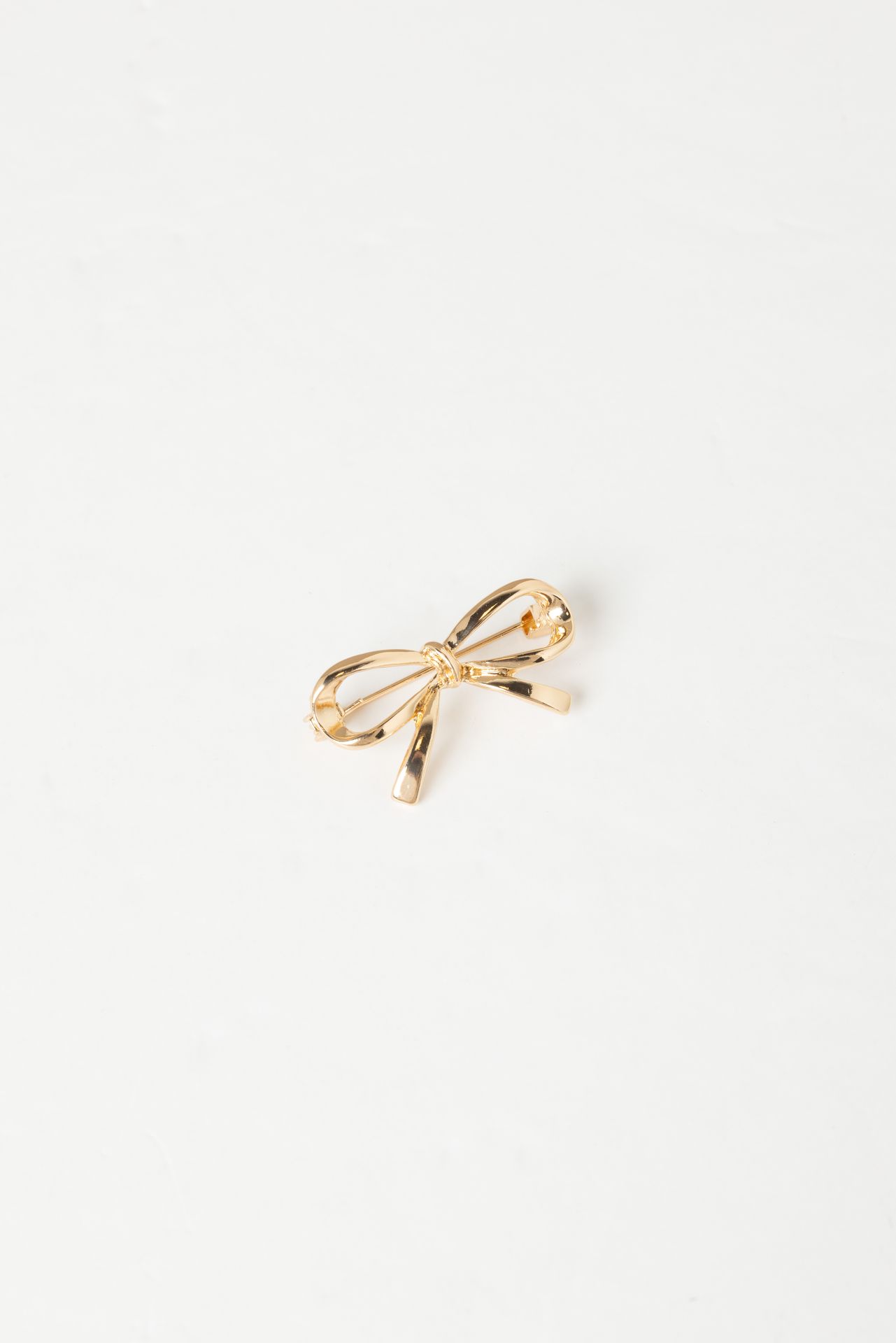 Norah Broche goudkleurige strik  gold 217489-199-ONE