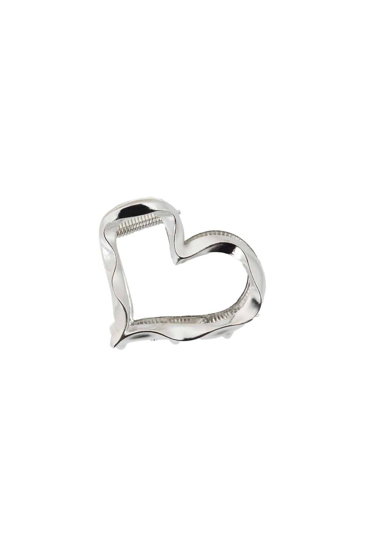 Norah Haarclip zilverkleurig hart silver 217497-099-ONE