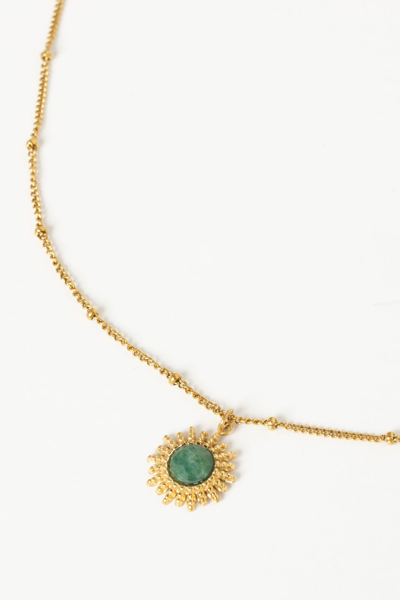 Norah Goudkleurige ketting met zonnetje gold multicolor 217499-198-ONE
