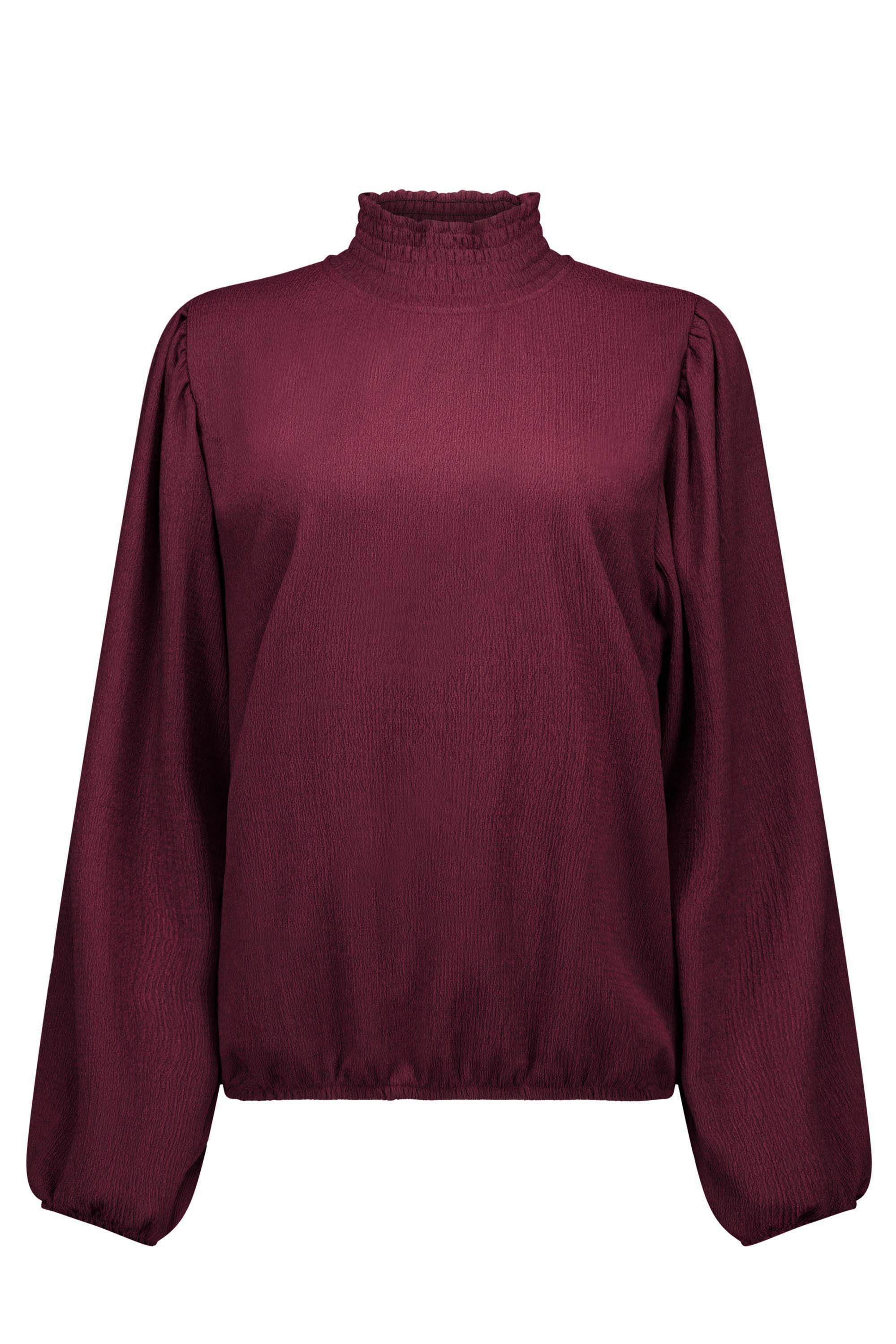 Norah Tamara blouse bordeaux wine red 217524-697-38