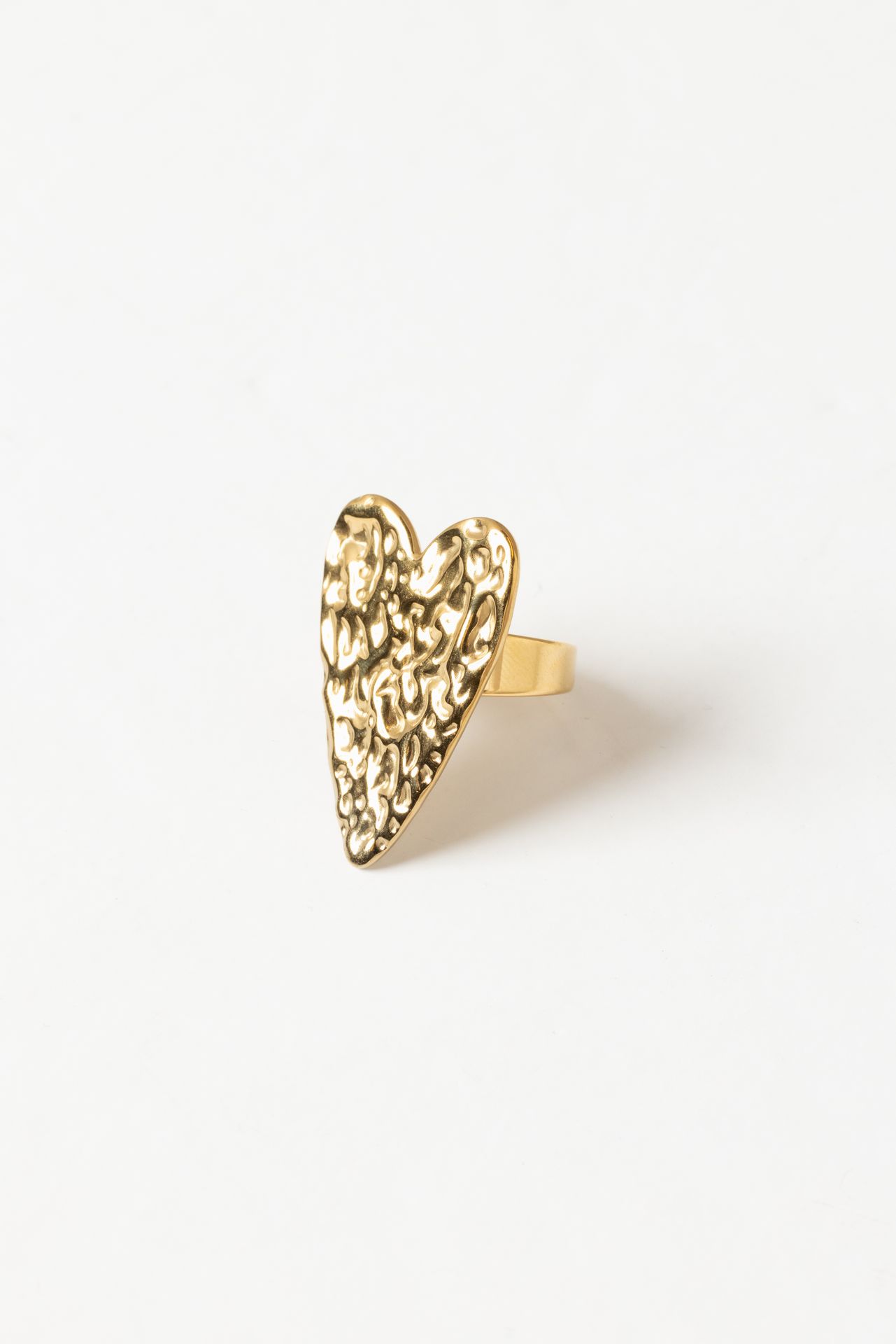 Norah Goudkleurige ring met hart gold 217538-199-ONE