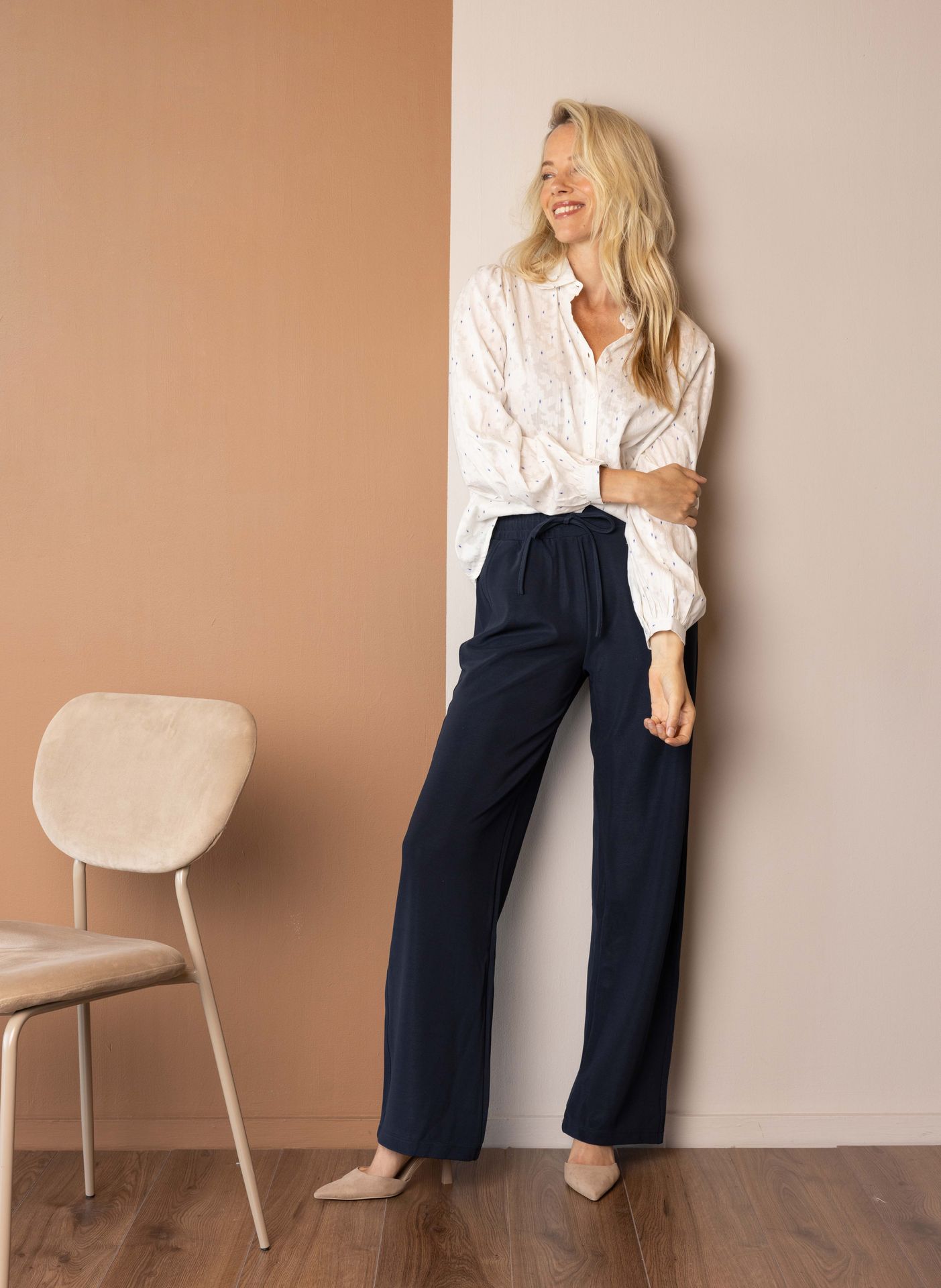 Norah Tracy broek | Donkerblauw | L32 navy 217550-492-44