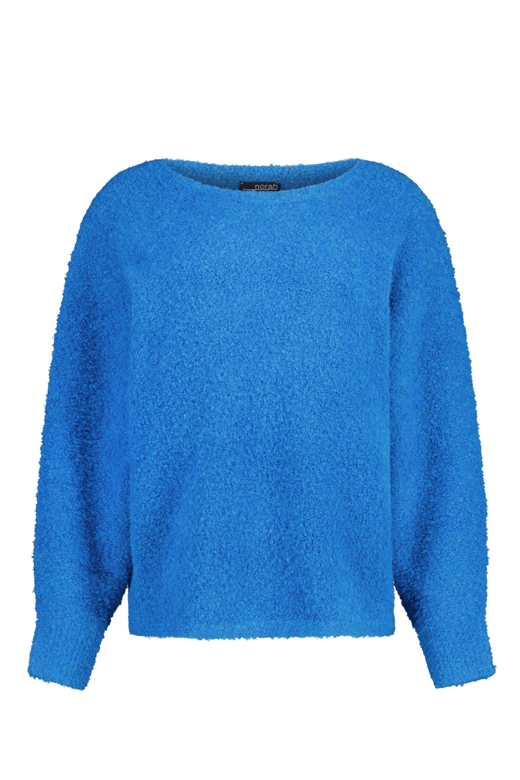 Norah Azuurblauwe zachte trui azur blue 217574-412-38