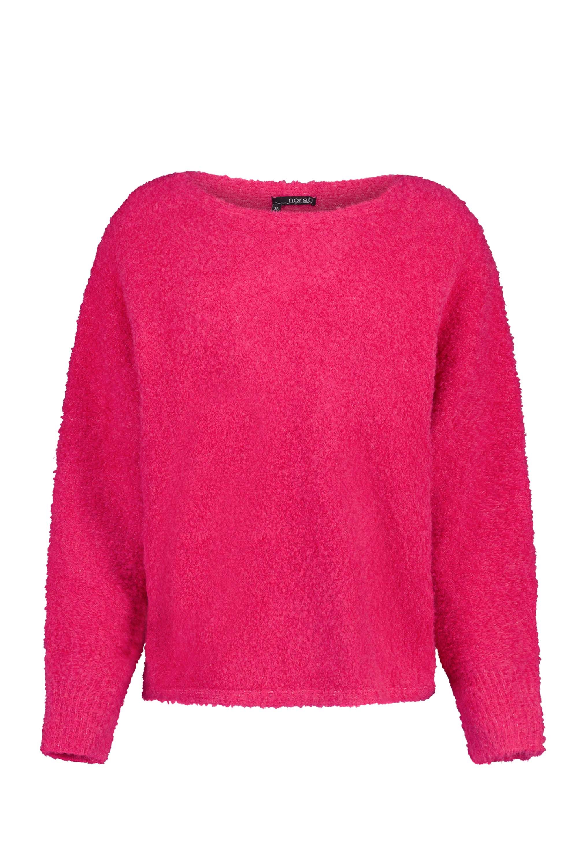 Norah Roze zachte trui fuchsia 217574-953-38