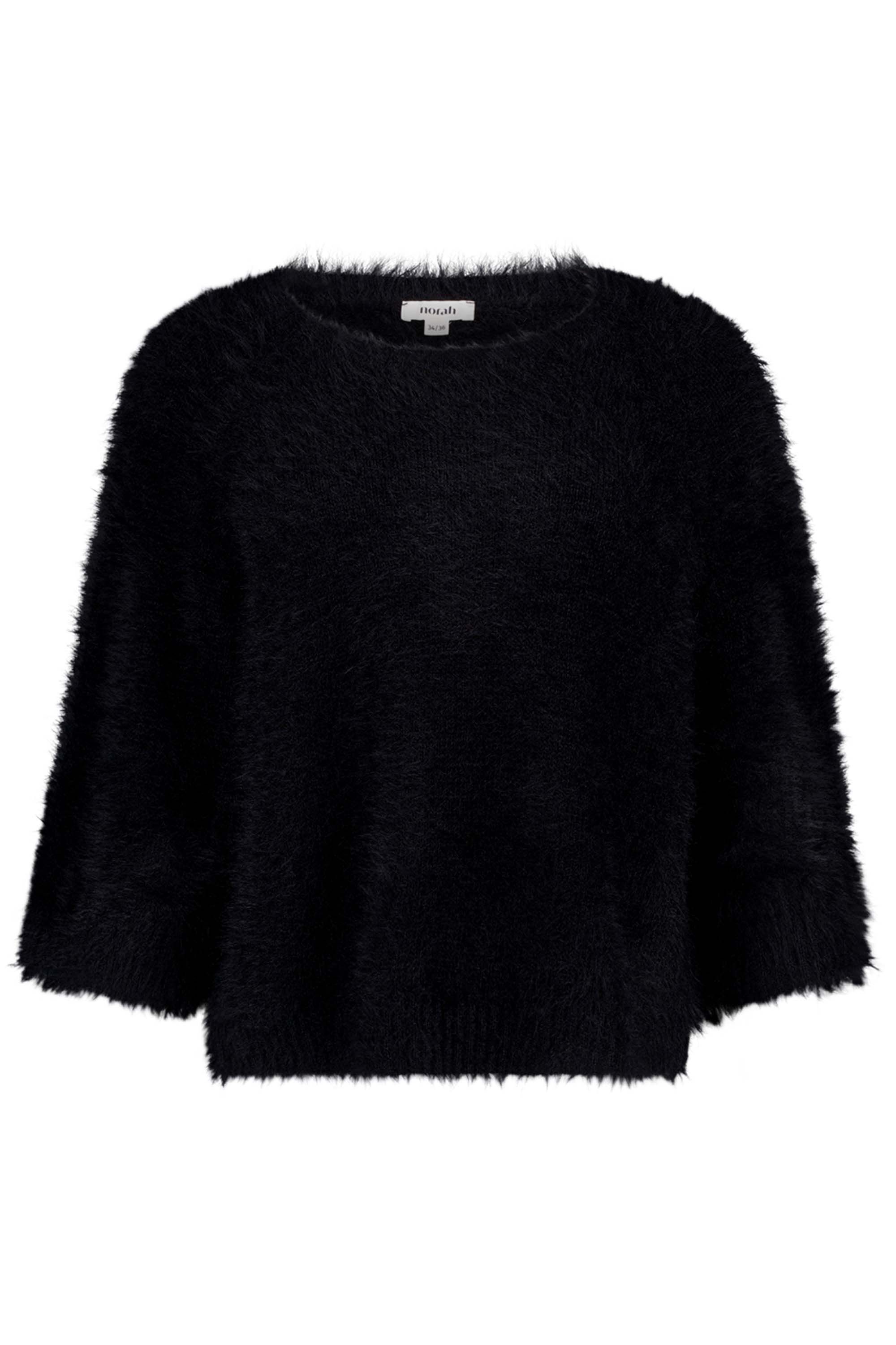 Norah Gebreide zachte zwarte trui black 217578-001-34-36