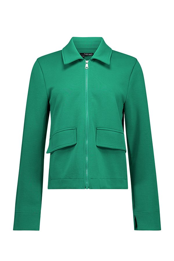 Norah Groen jasje met klassieke kraag apple green 217580-505-34