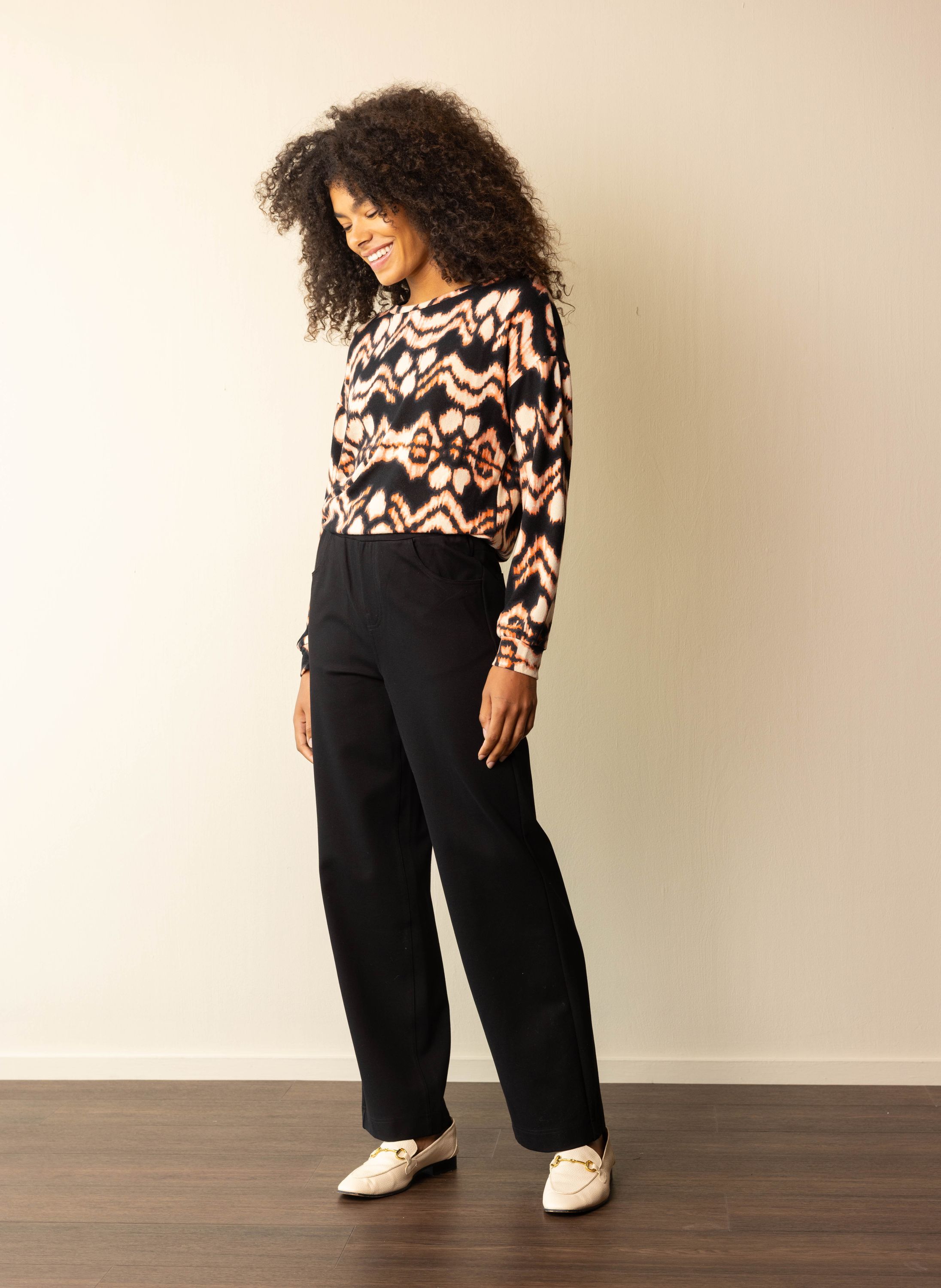 Norah Tess broek zwart black 217592-001-36