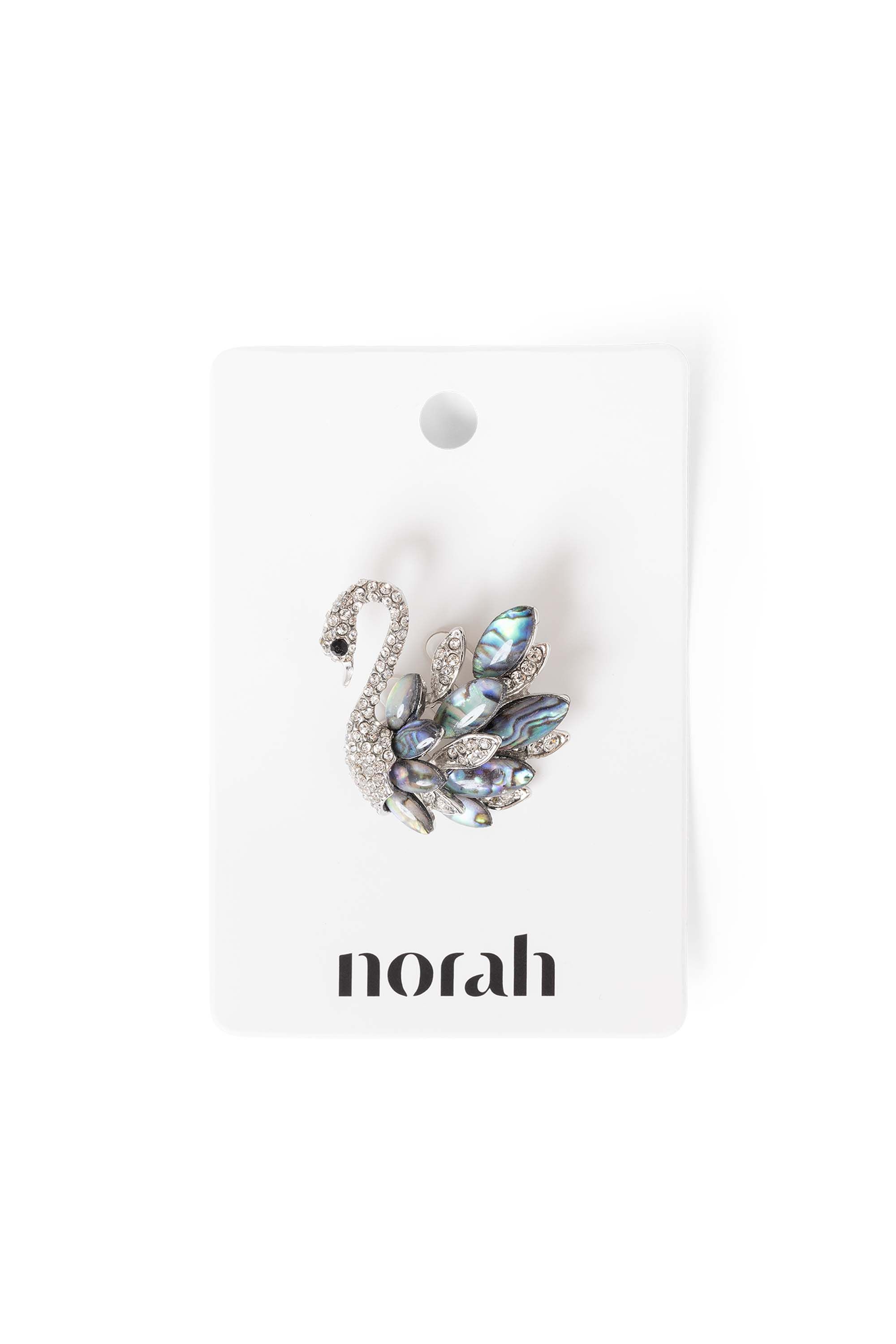 Norah Broche zwaan silver multicolor 217602-093-ONE