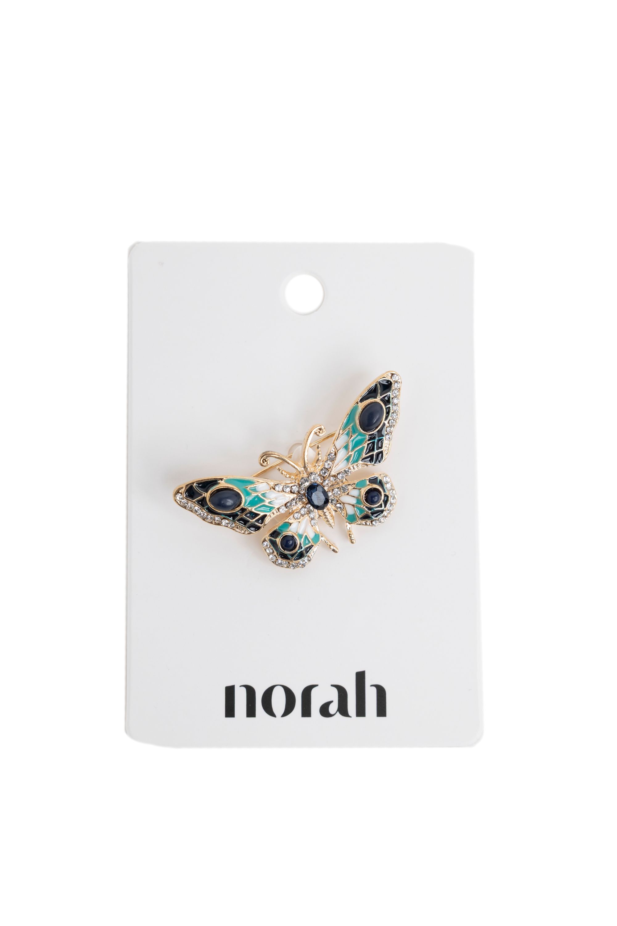 Norah Broche vlinder gold multicolor 217606-198-ONE