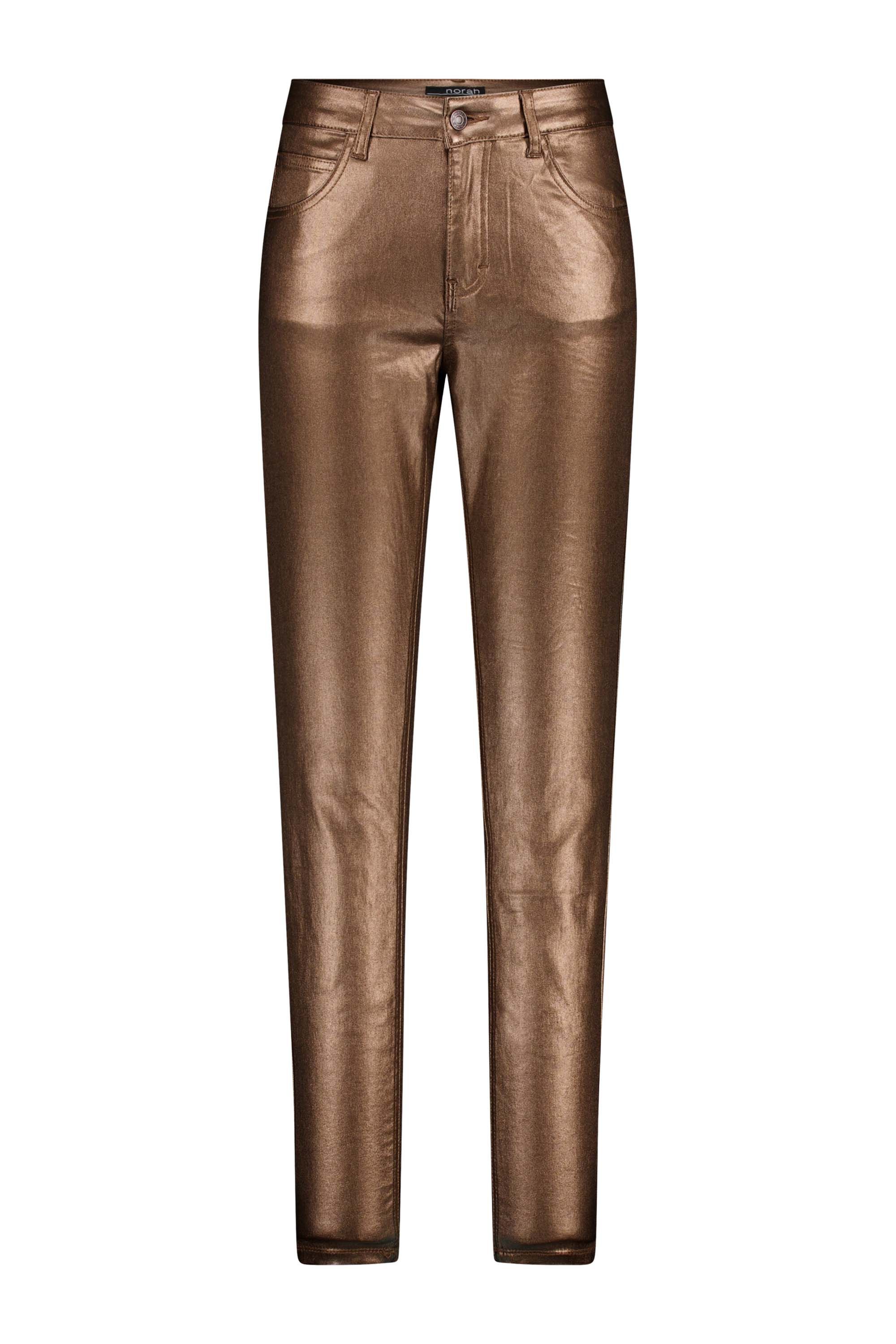 Norah Chelsea jeans | Slim | Bronskleurig | Cropped bronze 217612-310-42
