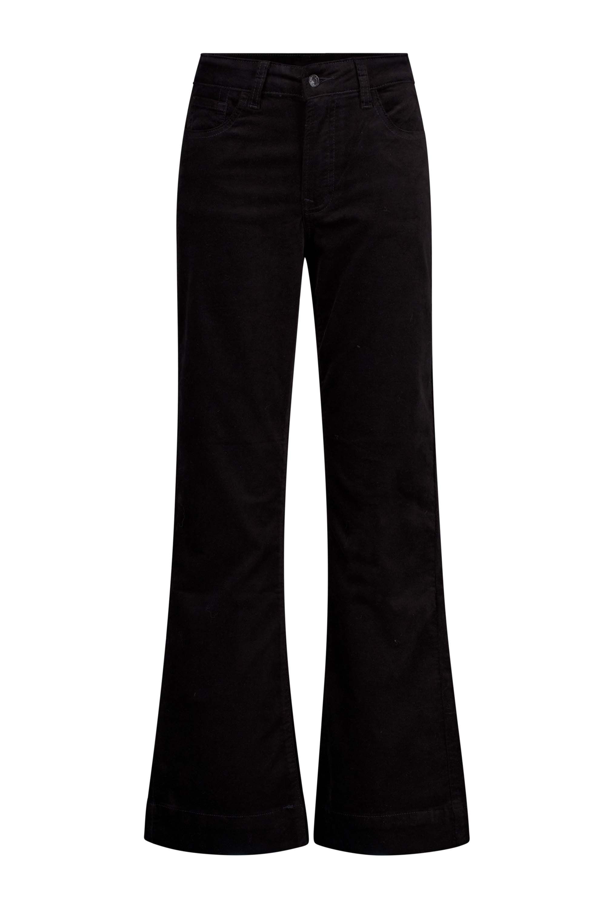 Norah Flora jeans | Flared | Zwart | Velvet | L32 black 217613-001-36