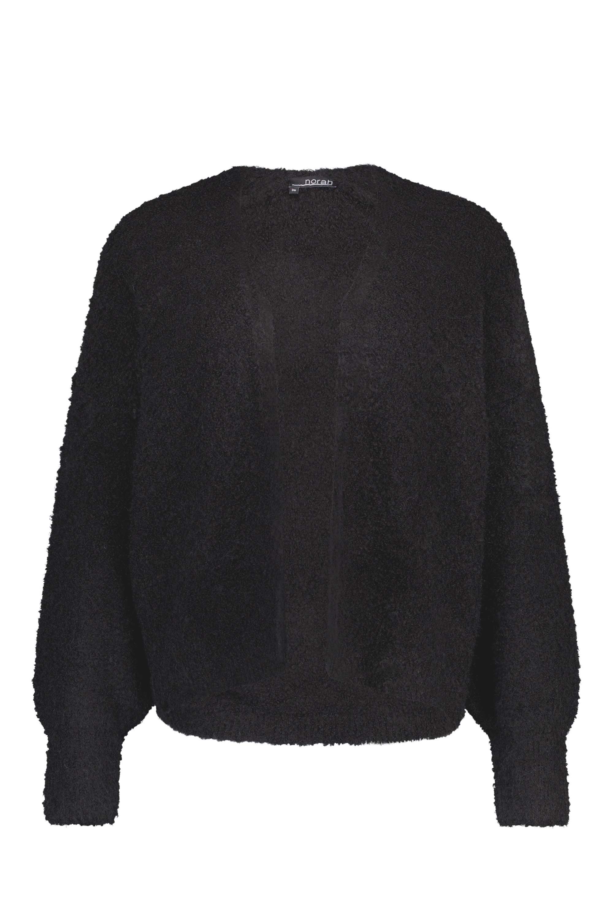 Norah Zwart zacht vest black 217740-001-44